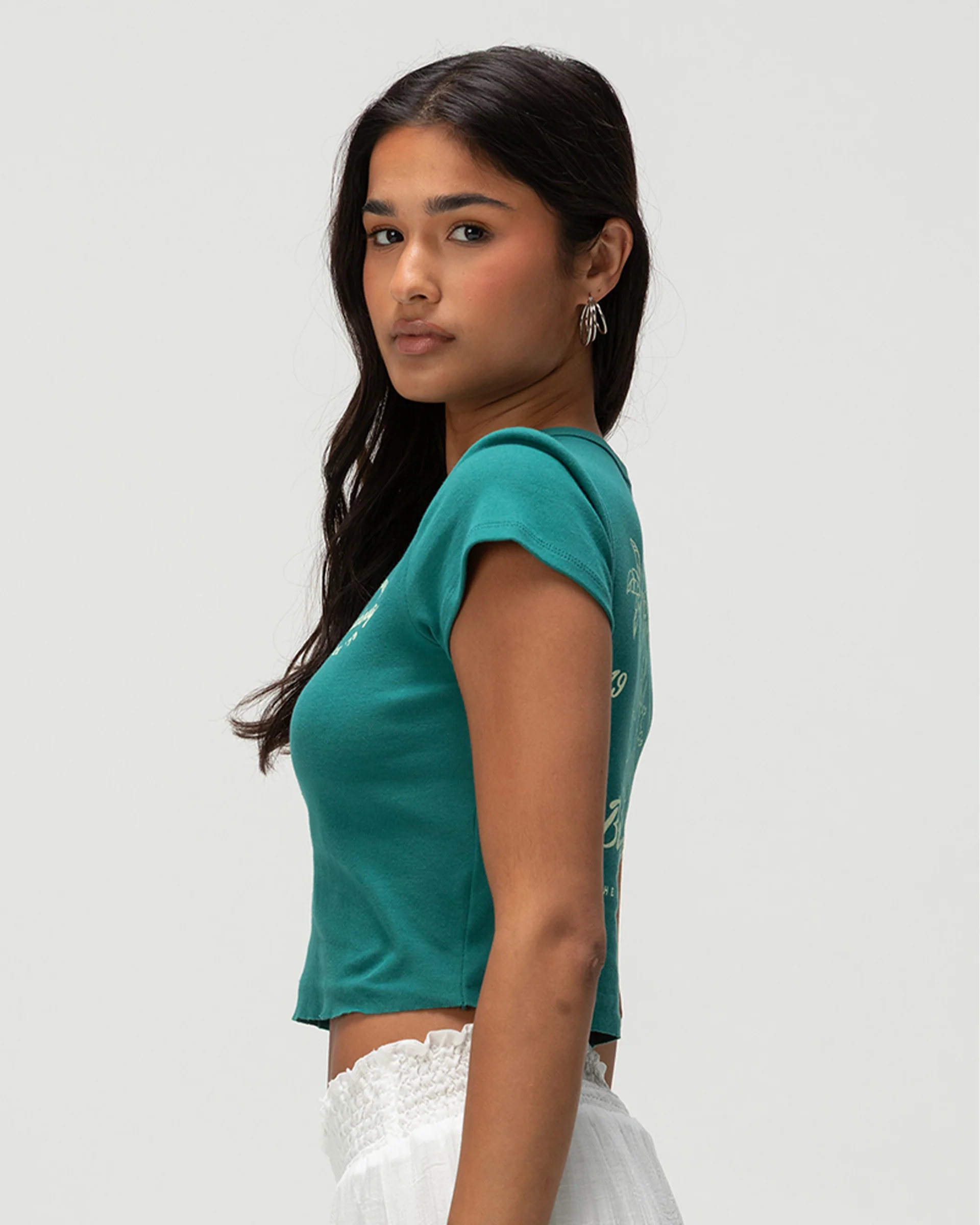 In The Sun S/S T-Shirt - Evergreen - Image 3
