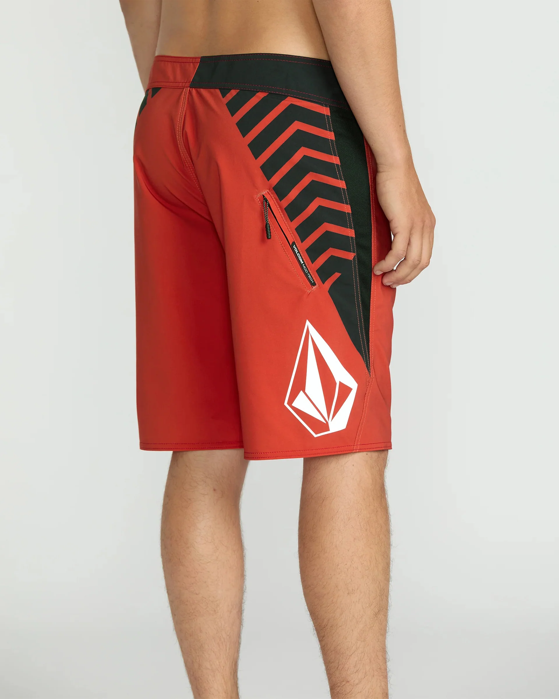 J Robinson Mod 20" Boardshorts - Chili Red - Image 4