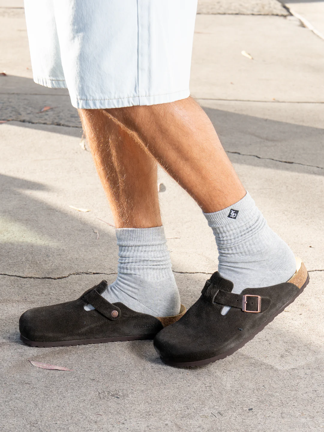 Jack's Men Socks - Gray/Red 2 - Image 2
