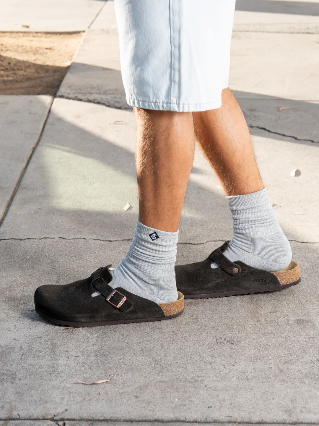 Jack's Men Socks - Gray/Red 2 - Image 3