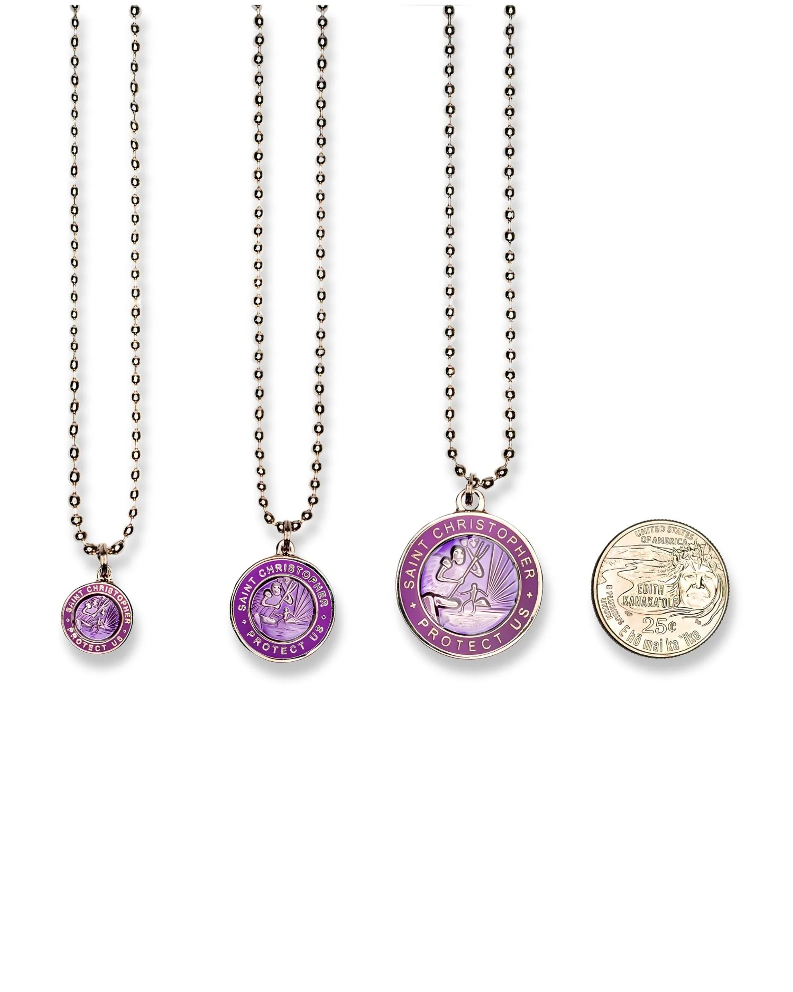 Jack's St. Christopher Necklace - Thyme/ Basil - Image 4