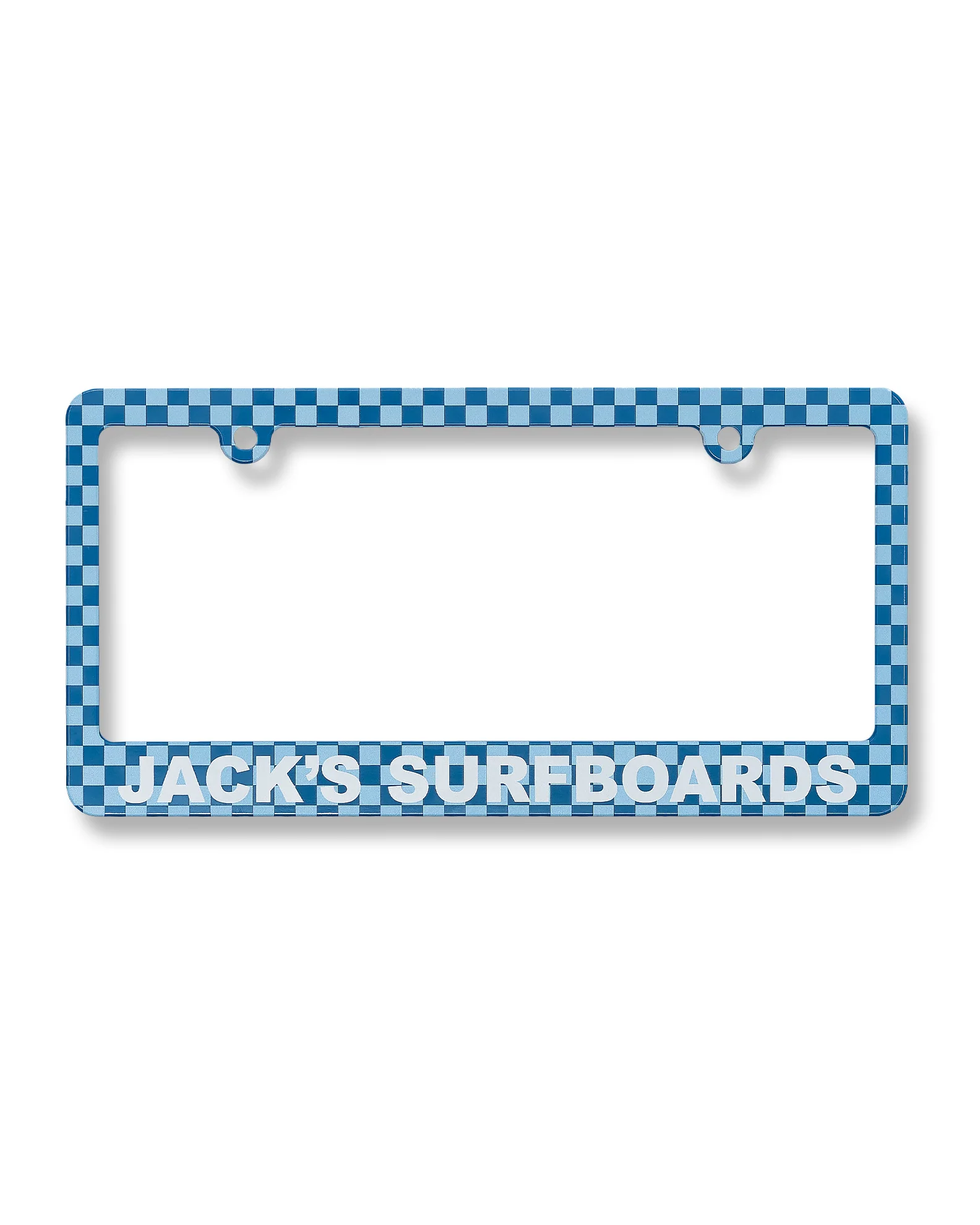 Jack's Surfboards License Plate Holder