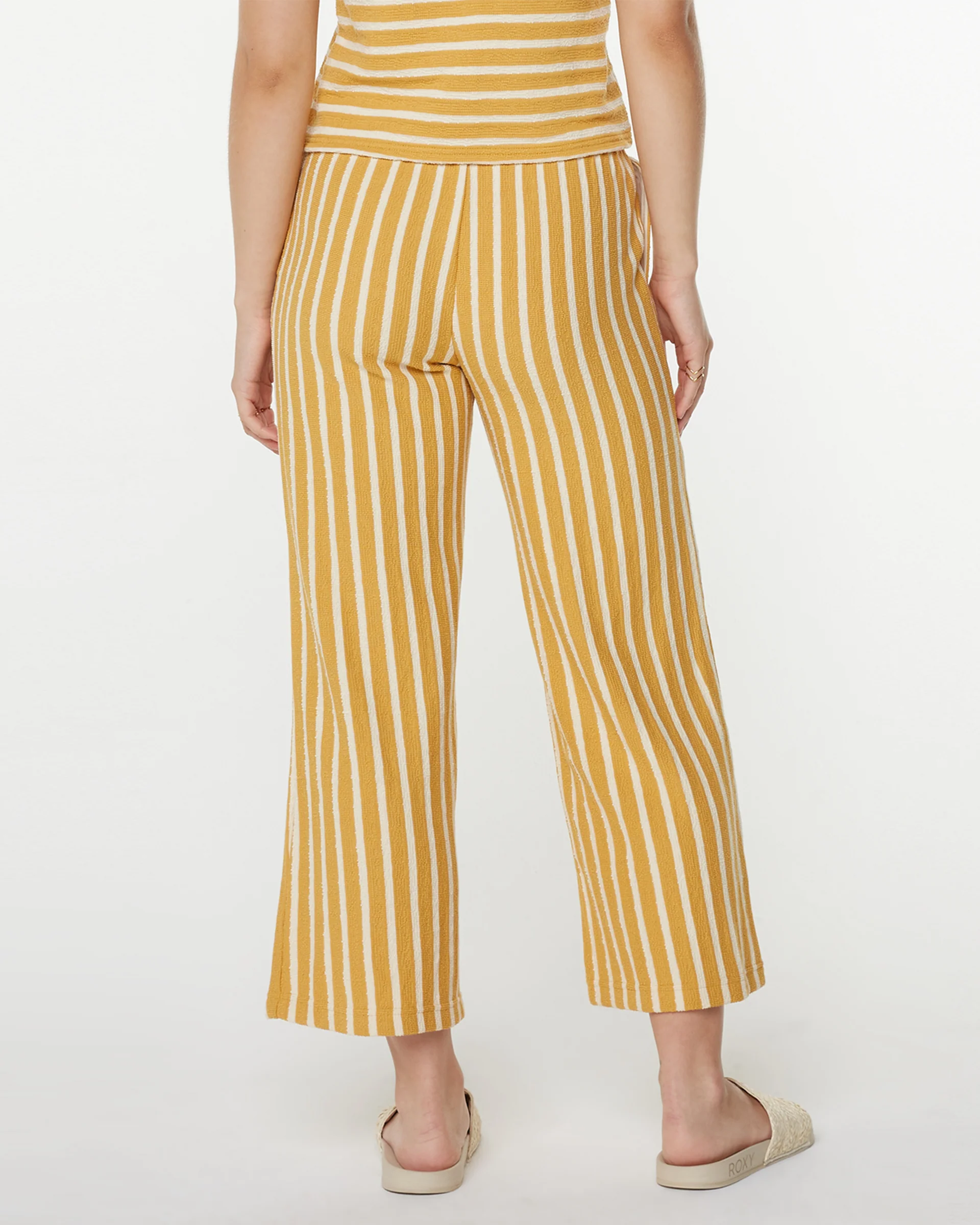 Java Stripe Pants - Amber Gold High Tide Stripe - Image 5