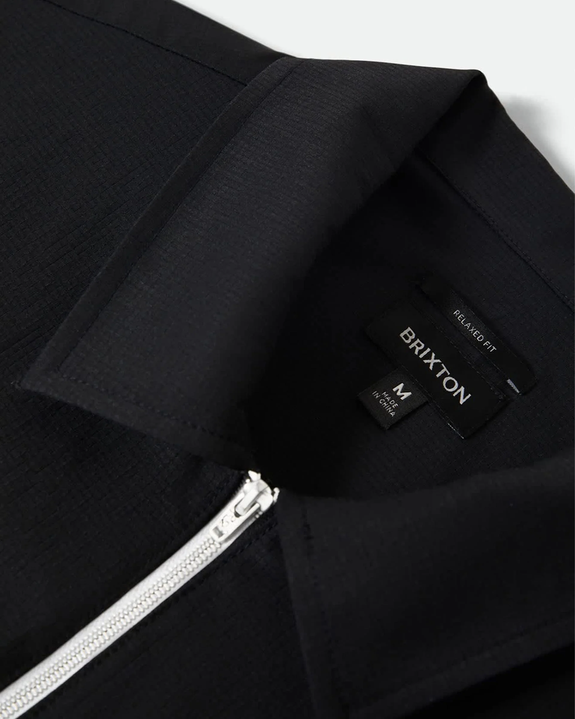 Journey Lightweight 1/2 Zip Cropped Shirt - Black - Image 7