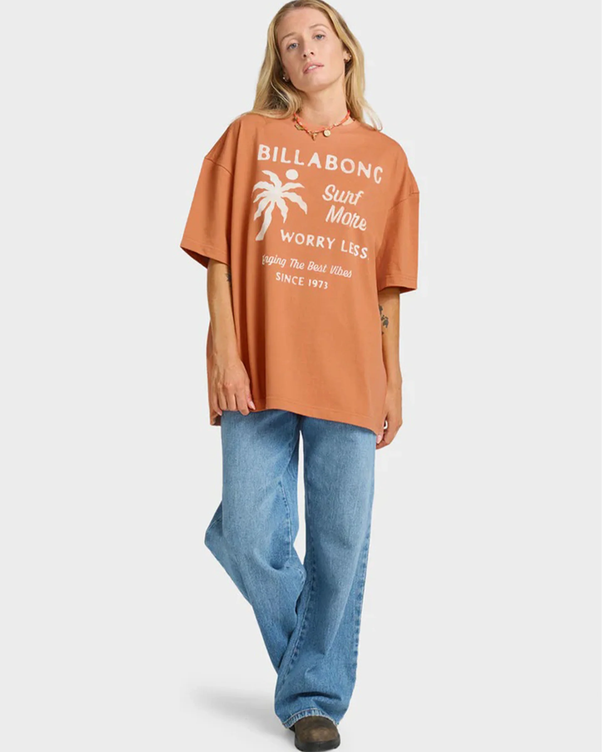 Jumps In The Water S/S T-Shirt - Sunburnt - Image 2