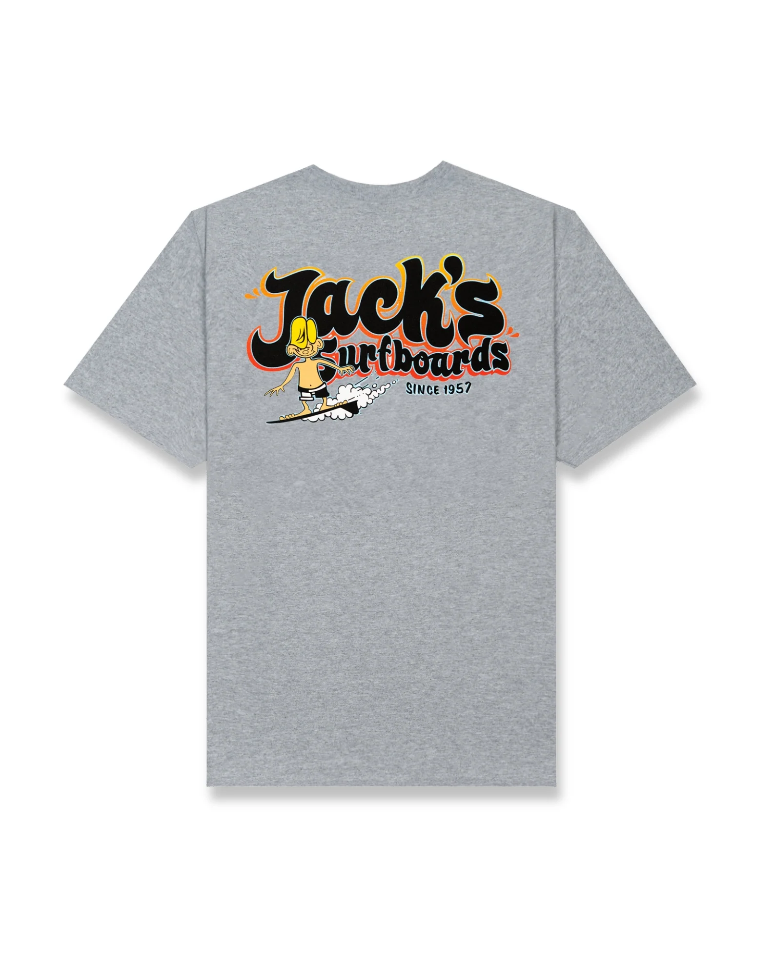 Keep On Surfin Classic S/S Tee - Athletic Grey
