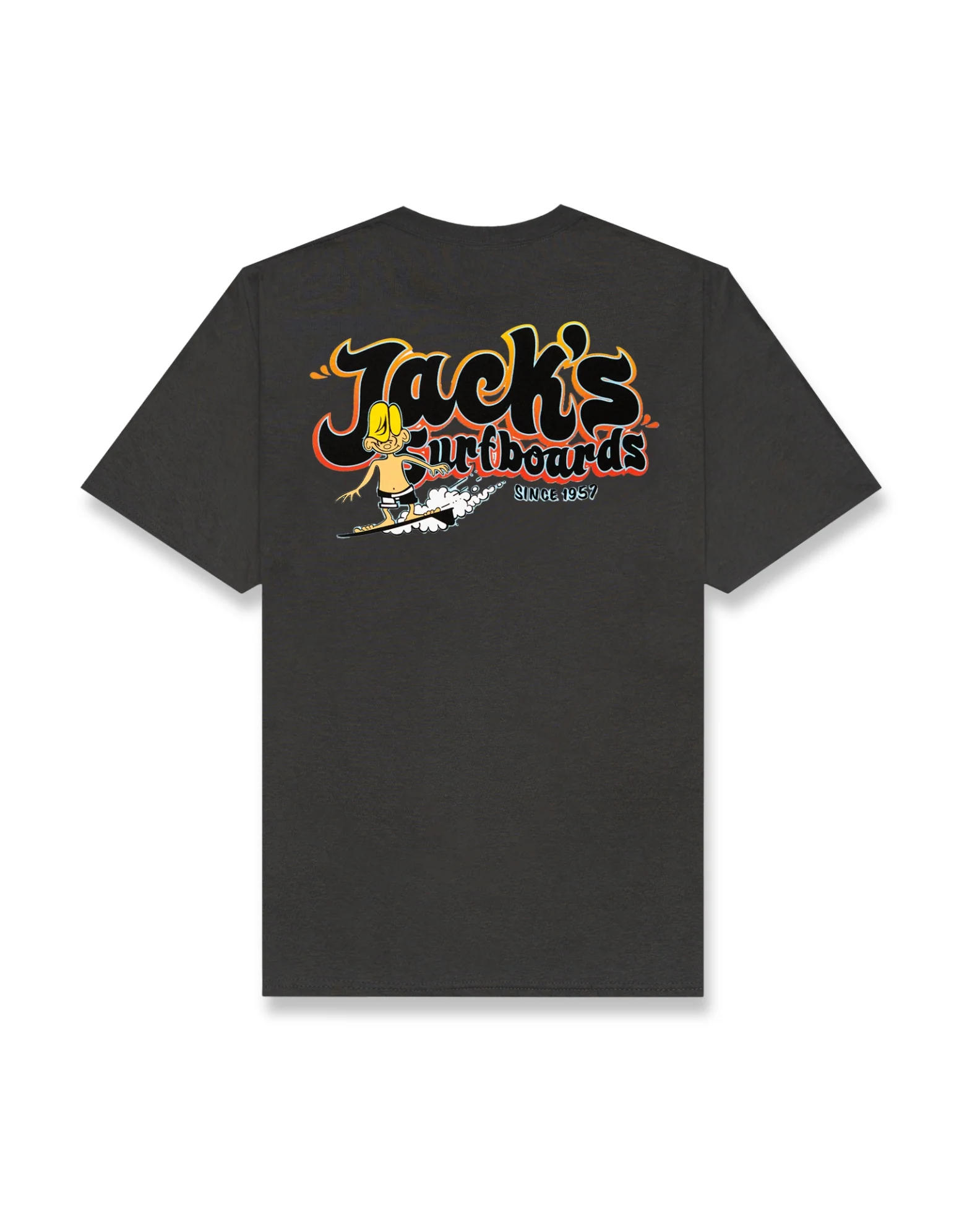 Keep On Surfin Classic S/S Tee - Charcoal