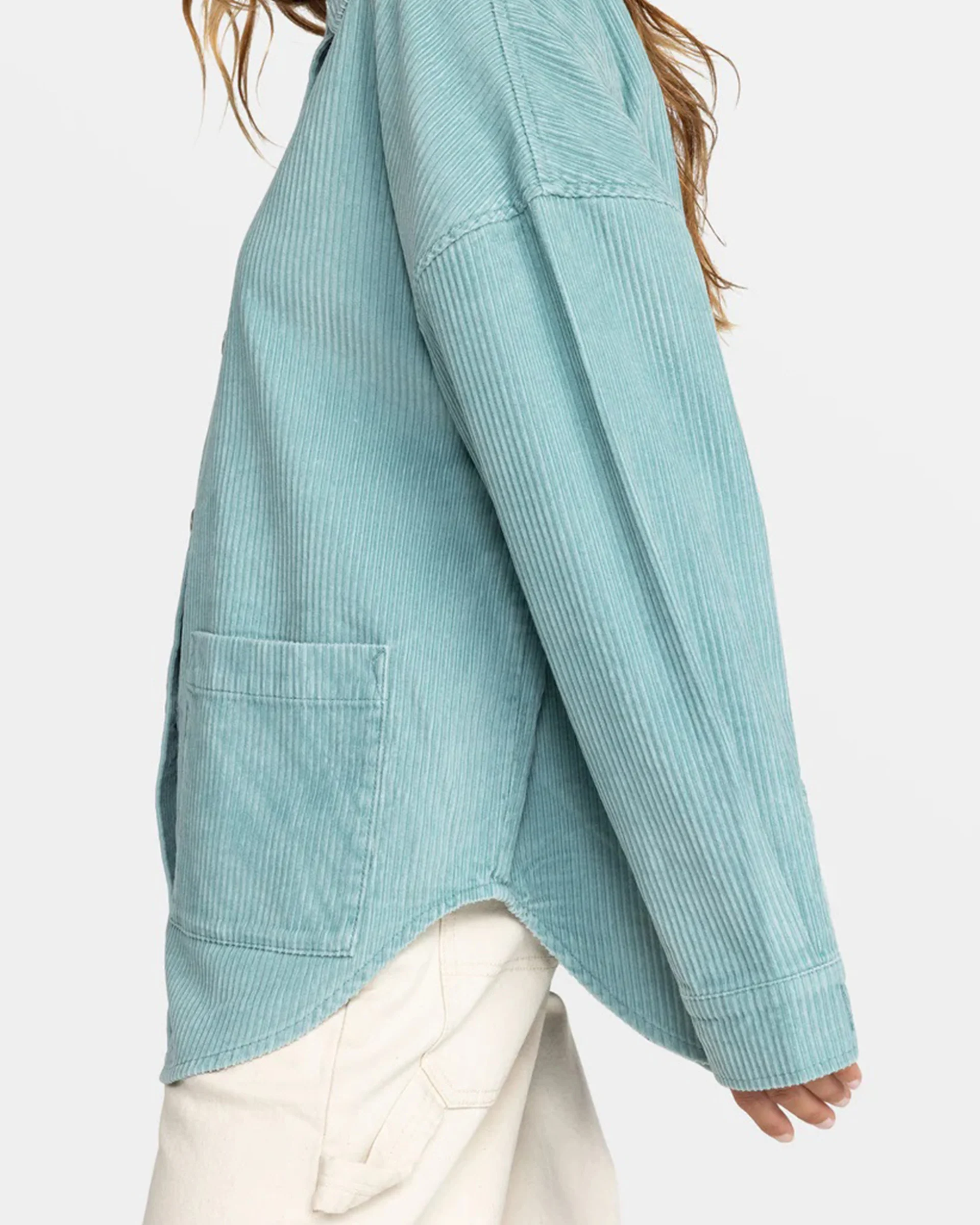 Kick Back Corduroy Shacket - Image 10