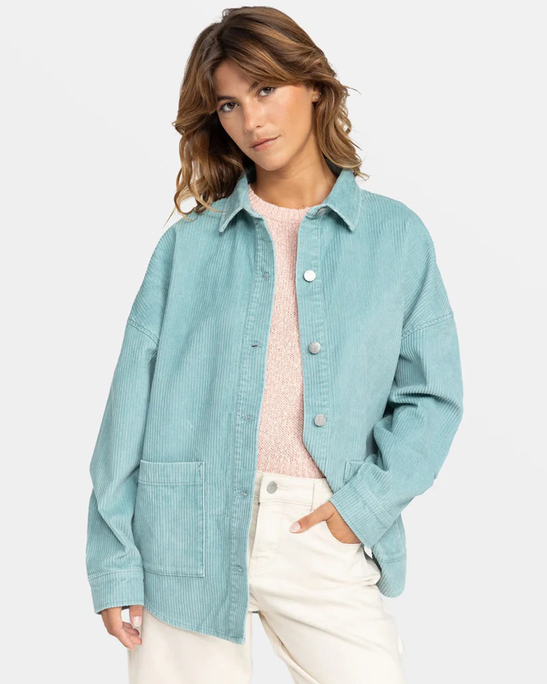 Kick Back Corduroy Shacket - Image 6