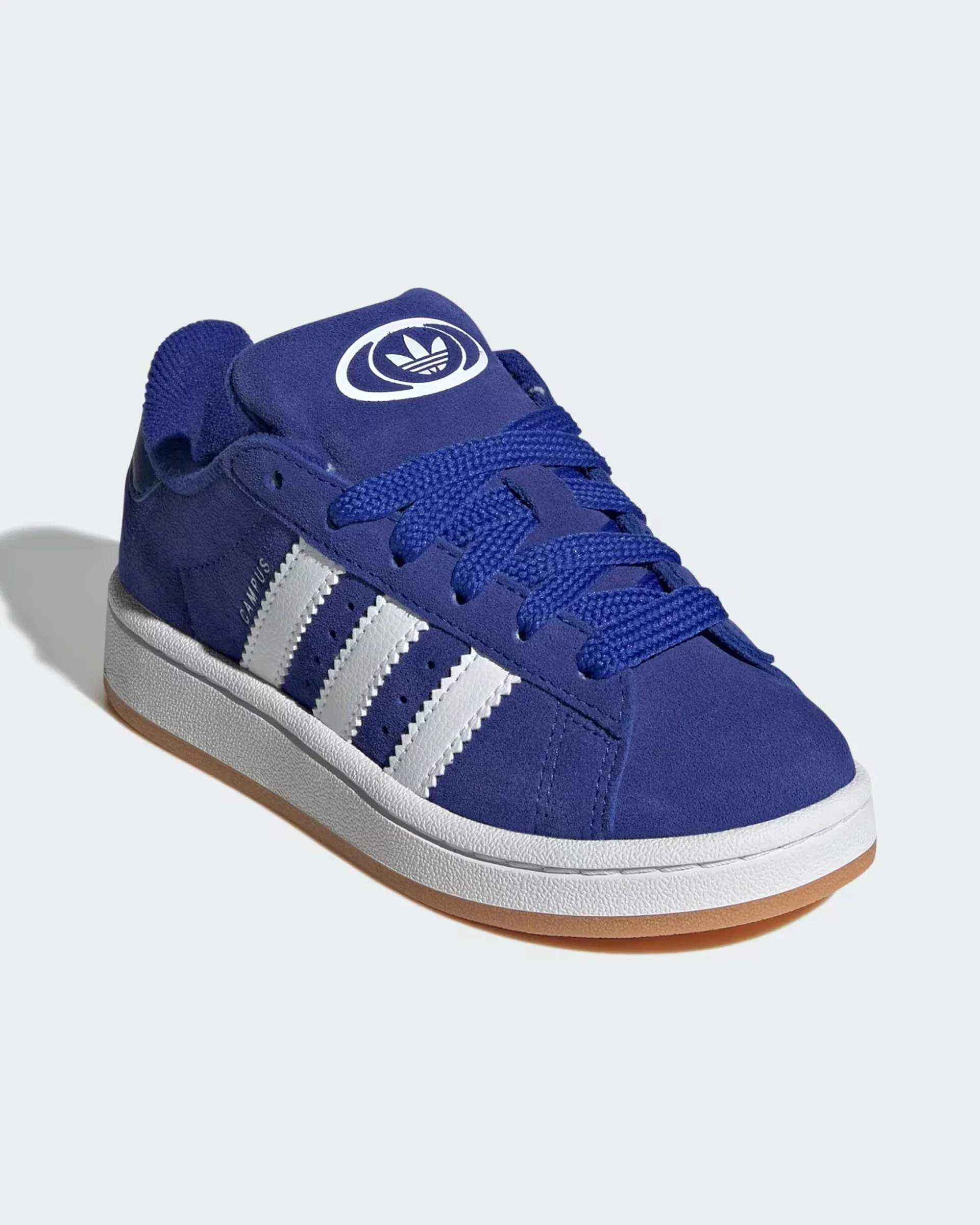 Kids (8-16) Campus 00s Shoes - Semi Lucid Blue/Cloud White/Gum - Image 4