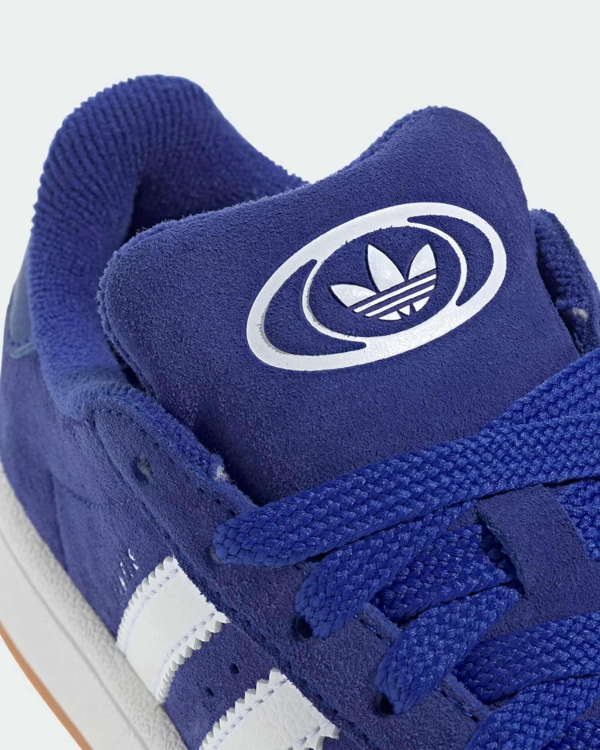 Kids (8-16) Campus 00s Shoes - Semi Lucid Blue/Cloud White/Gum - Image 8