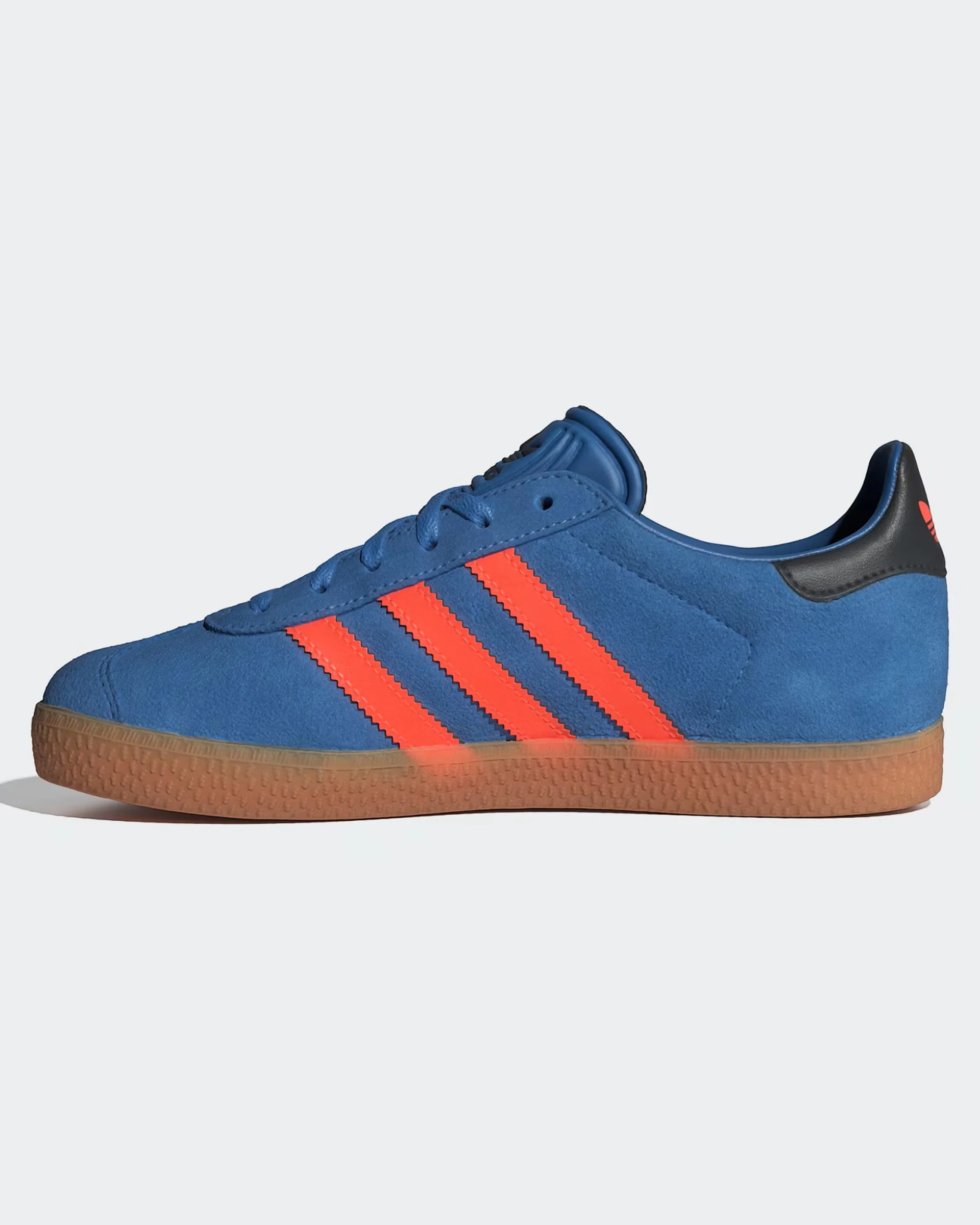 Kids (8-16) Gazelle Shoes - Focus Blue/Solar Orange/Core Black - Image 6