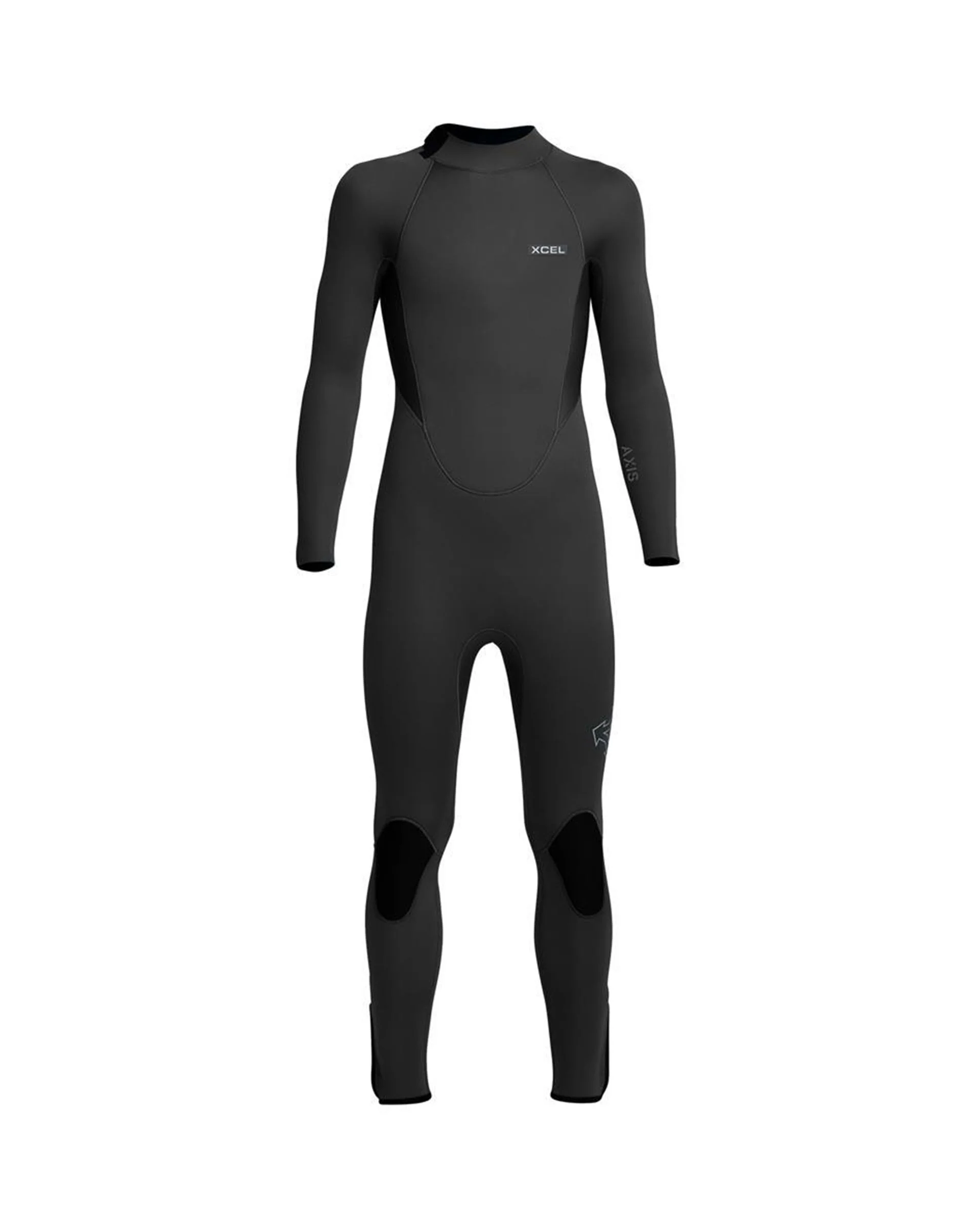 Kid's Axis Back Zip Full Wetsuit 3/2mm - Black