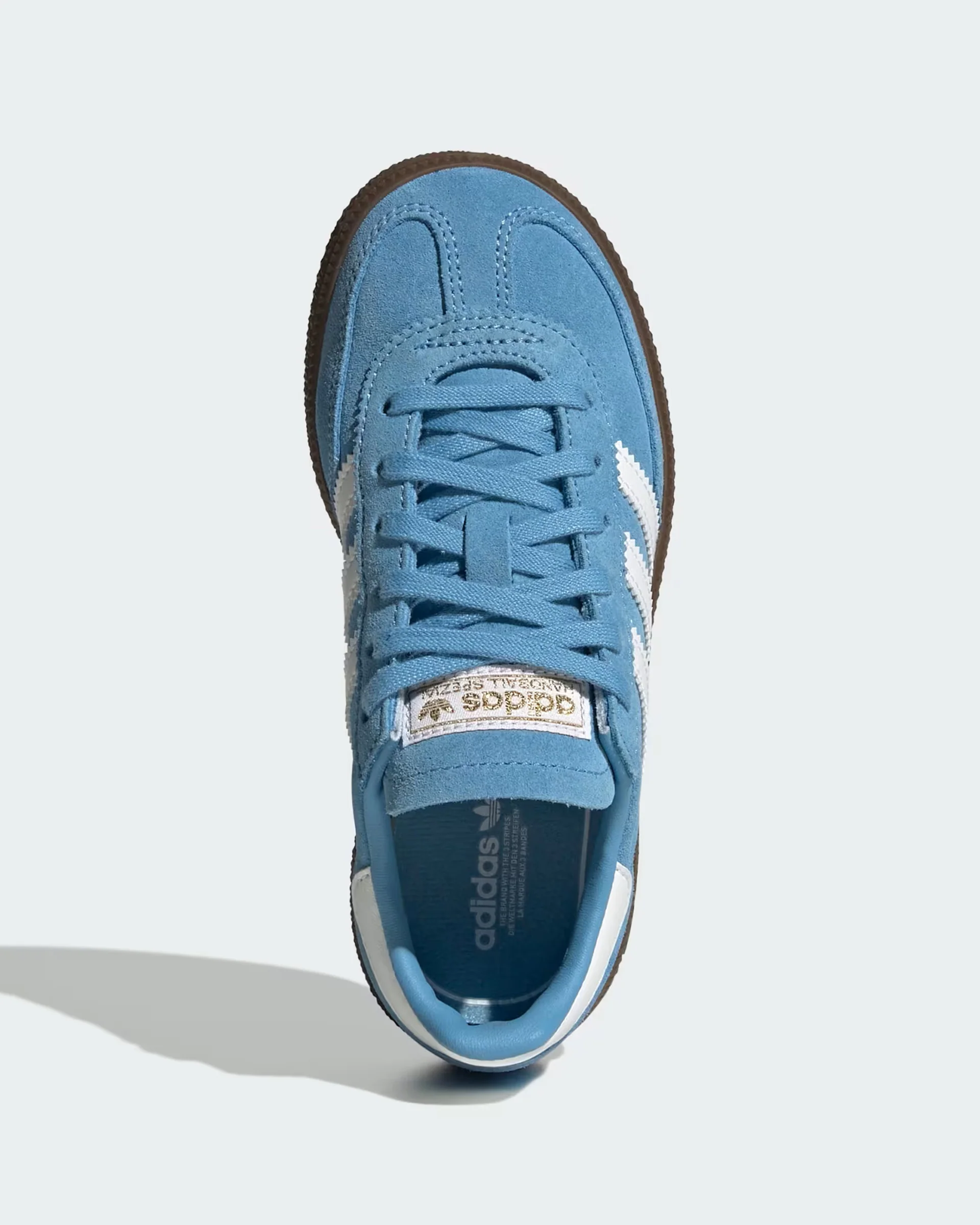 Youth Handball Spezial Shoes - Light Blue/Cloud White/Gum - Image 2
