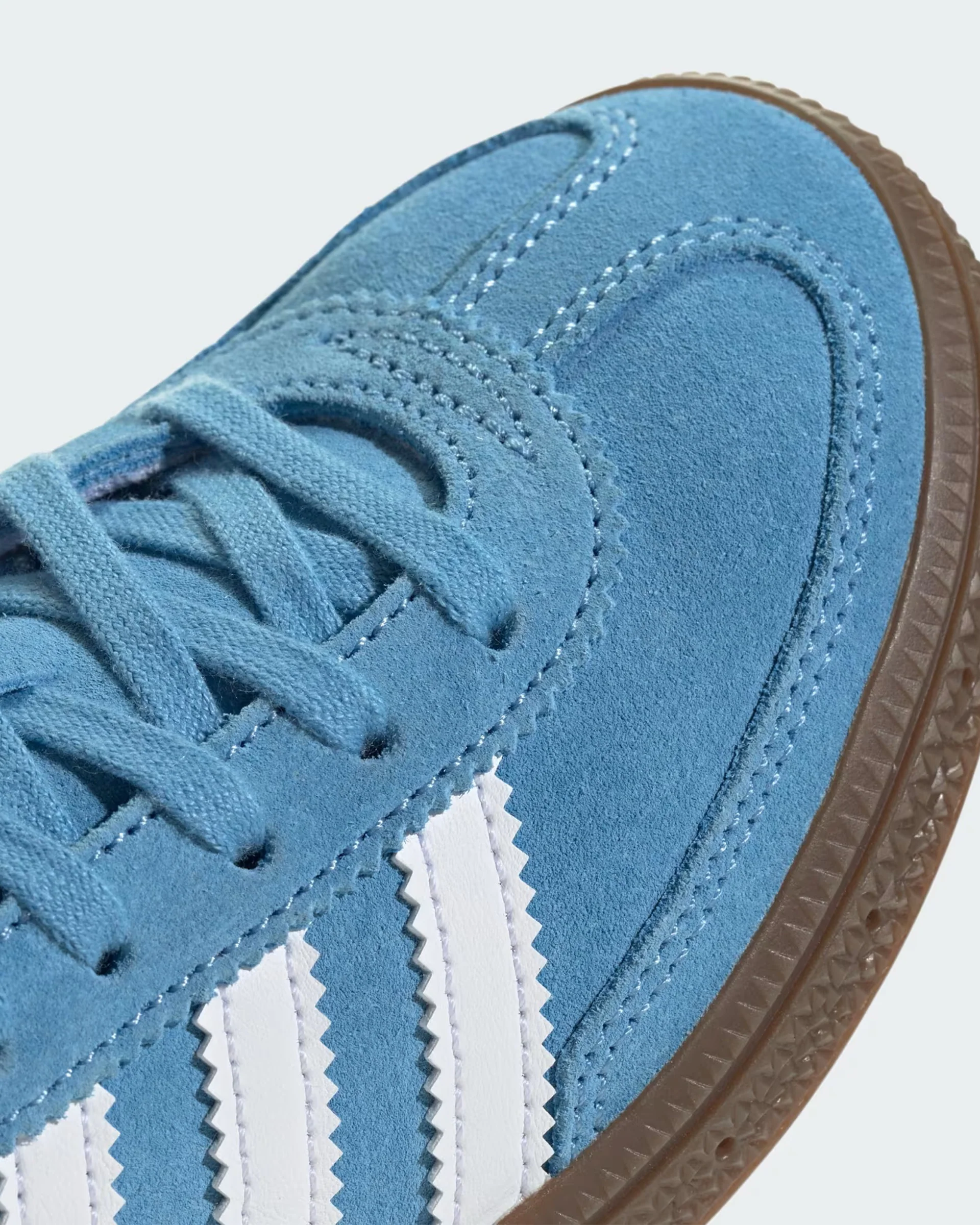 Youth Handball Spezial Shoes - Light Blue/Cloud White/Gum - Image 9