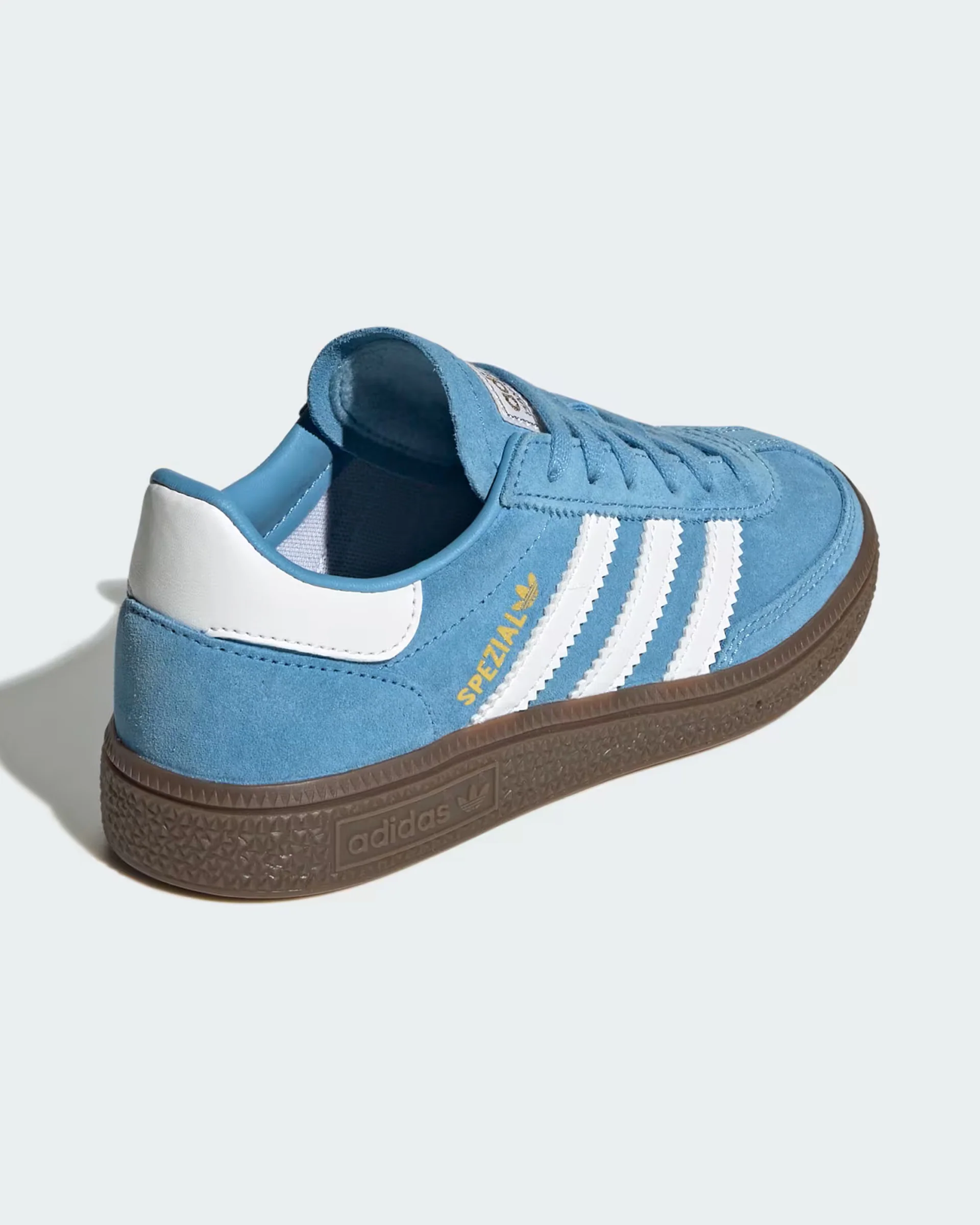 Kid's Handball Spezial Shoes - Light Blue/Cloud White/Gum - Image 5