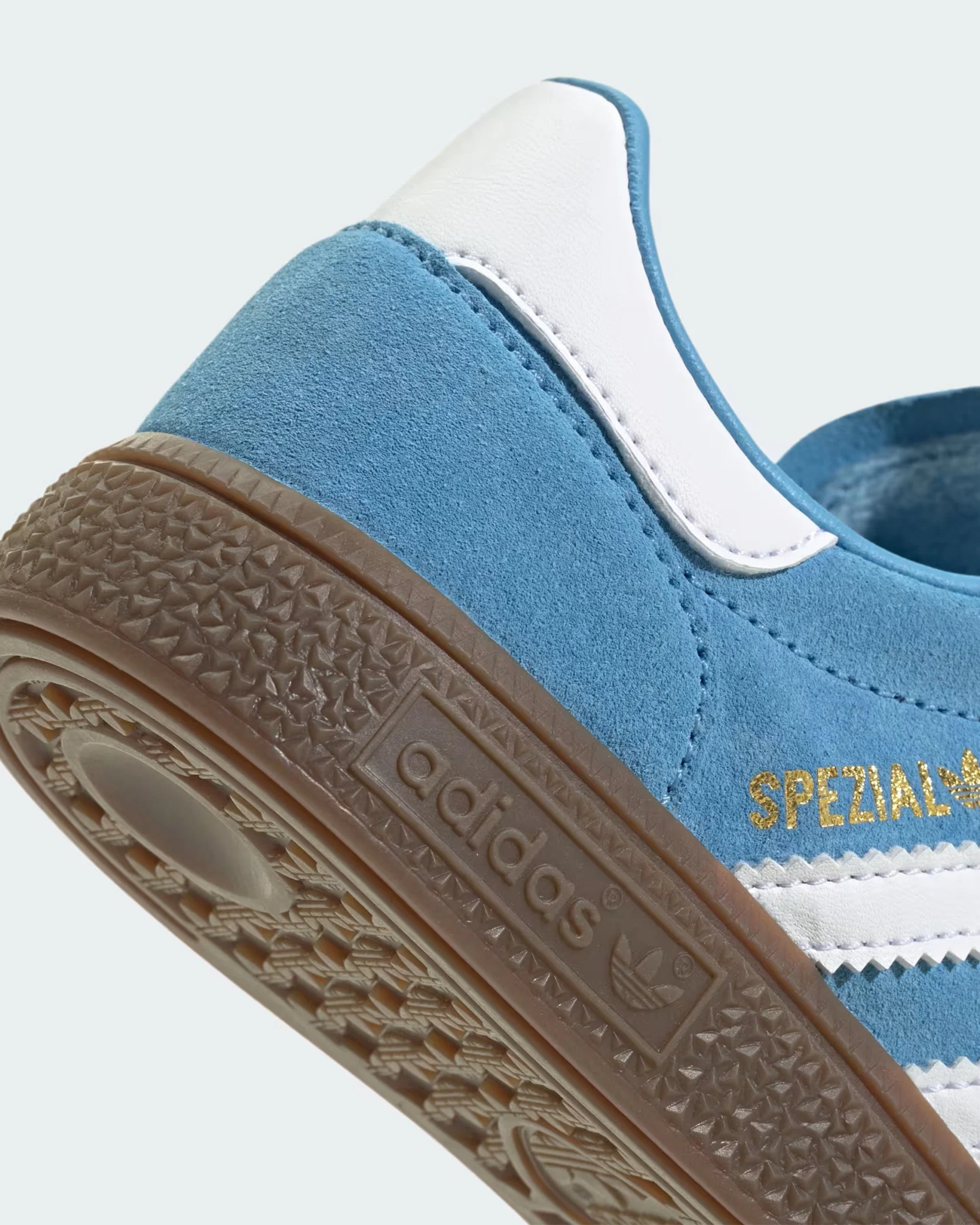 Kid's Handball Spezial Shoes - Light Blue/Cloud White/Gum - Image 8
