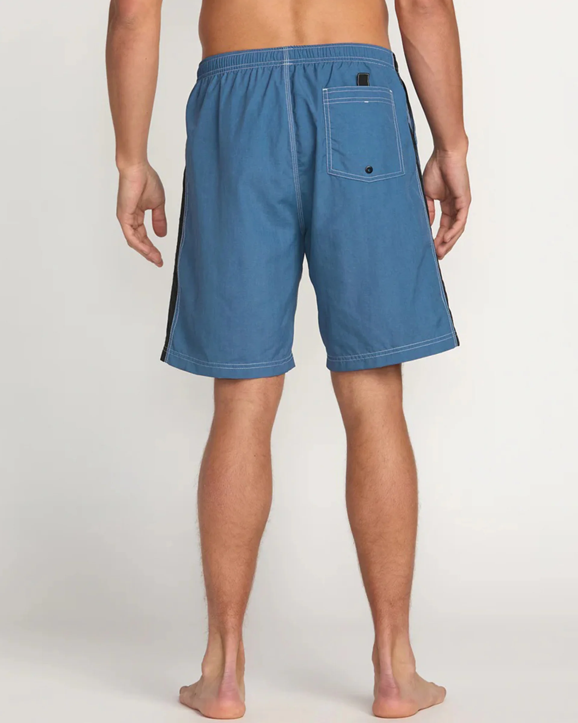 Kirra Throw On Laybacks 19" Trunks - Deep Blue - Image 2
