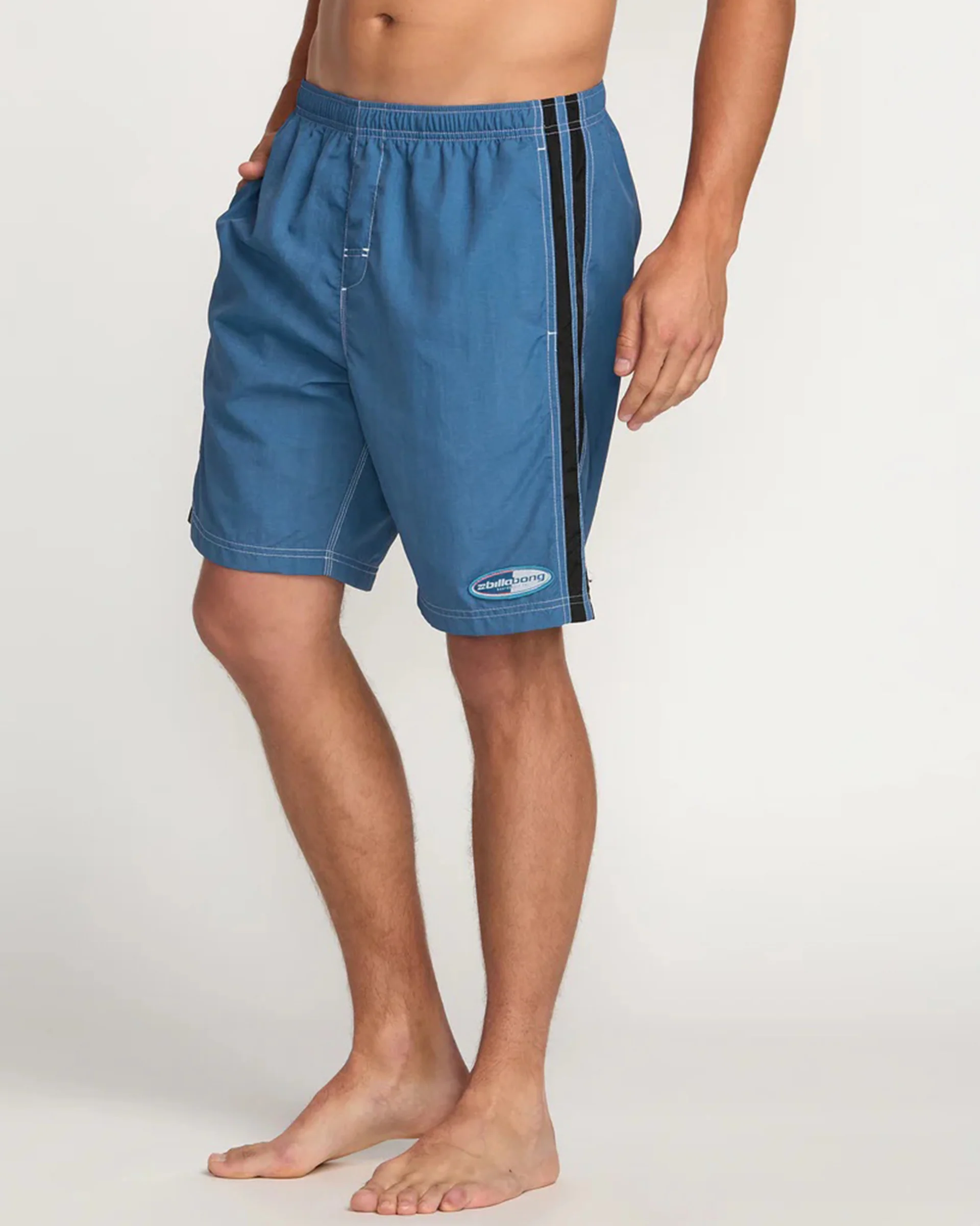 Kirra Throw On Laybacks 19" Trunks - Deep Blue - Image 6