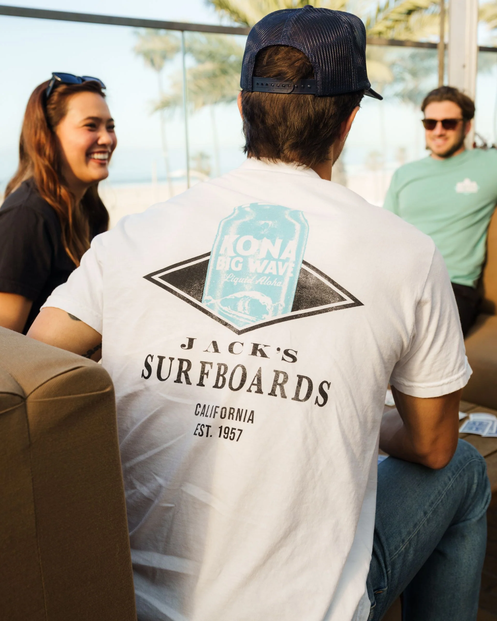 Kona x Jack's "Kona Big Can" S/S Tee - White - Image 2