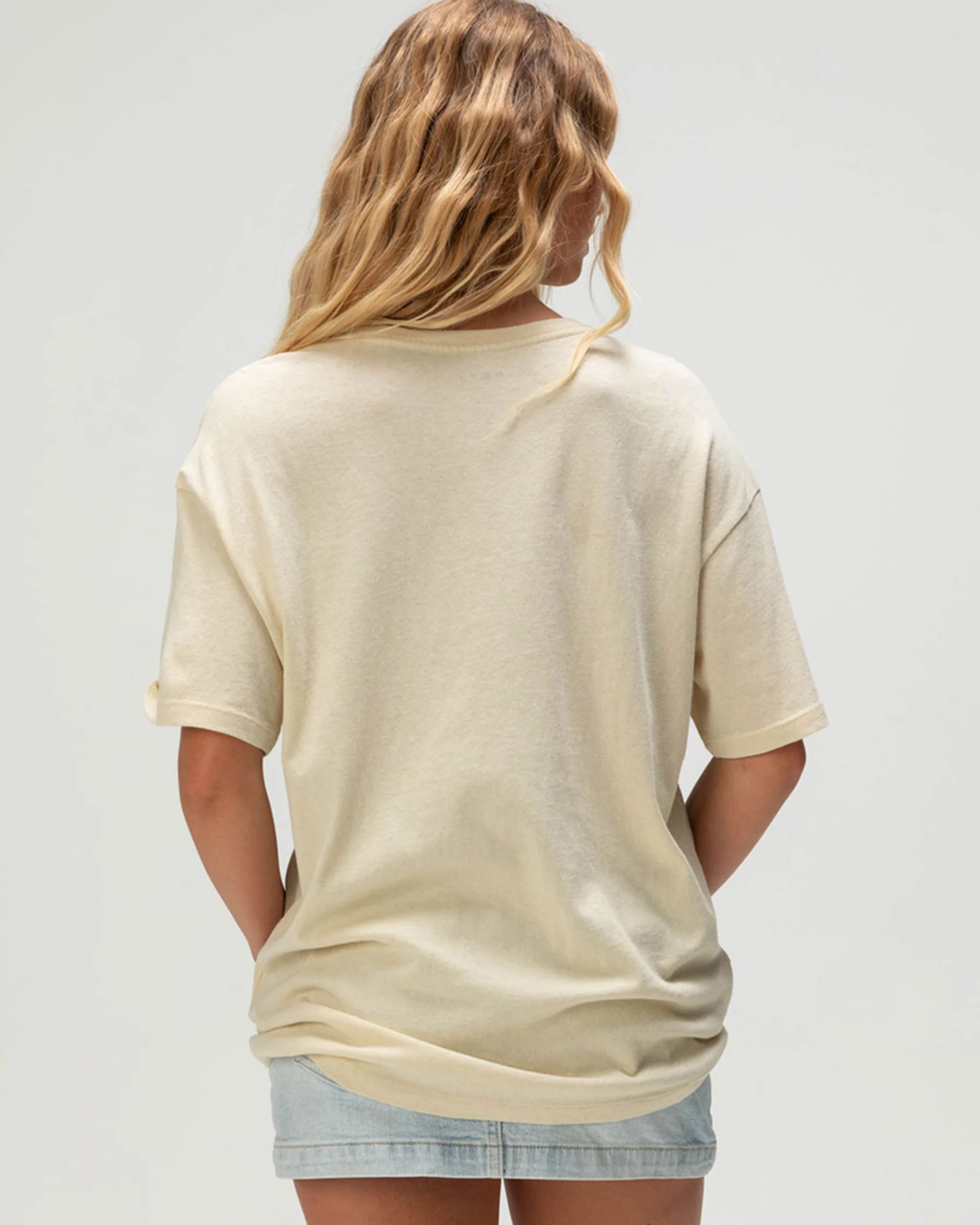 Ko'olau Scenic S/S Boyfriend T-Shirt - Natural - Image 4