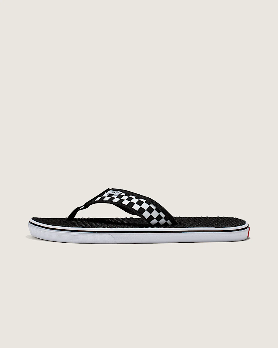 La Costa Lite Checkerboard Sandal - Checkerboard Black/White