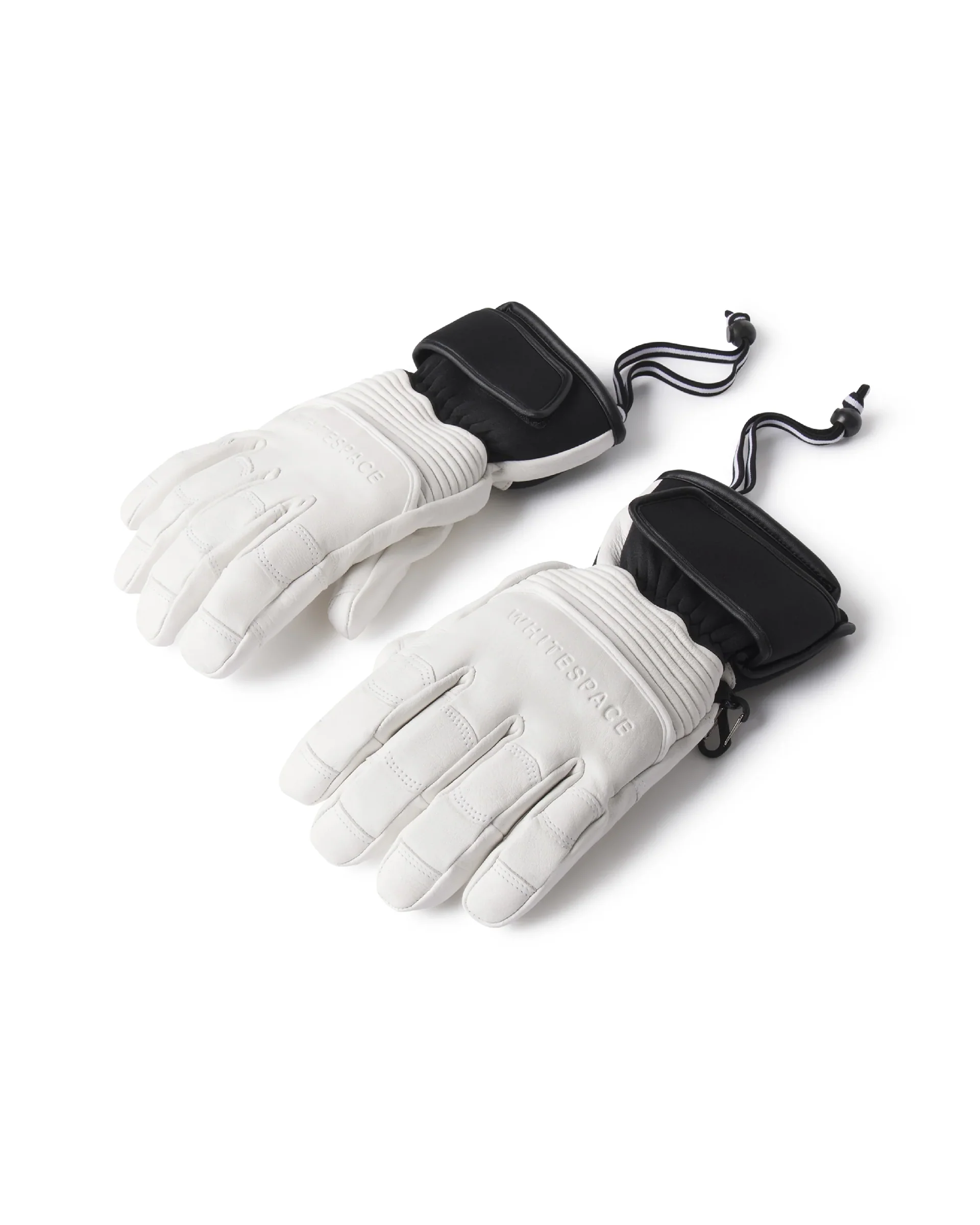 Leather Riding Gloves - Bone - Image 2