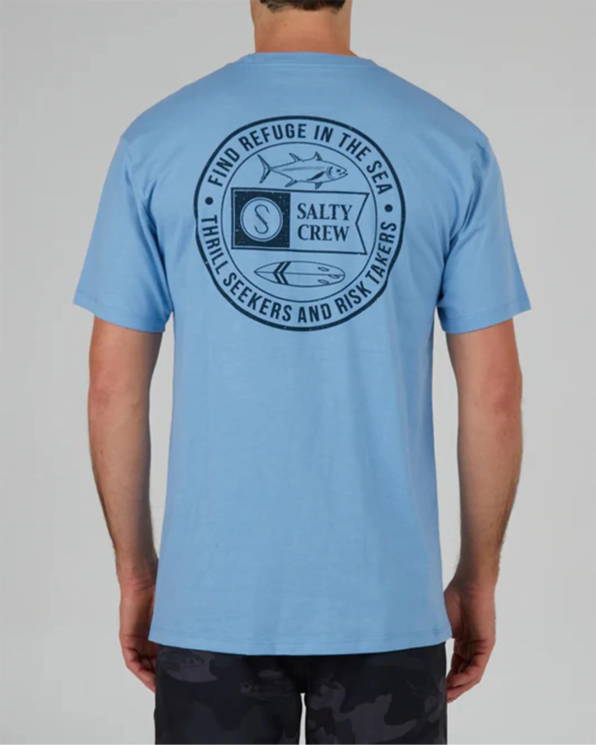 Legends S/S Premium Tee - Marina Blue