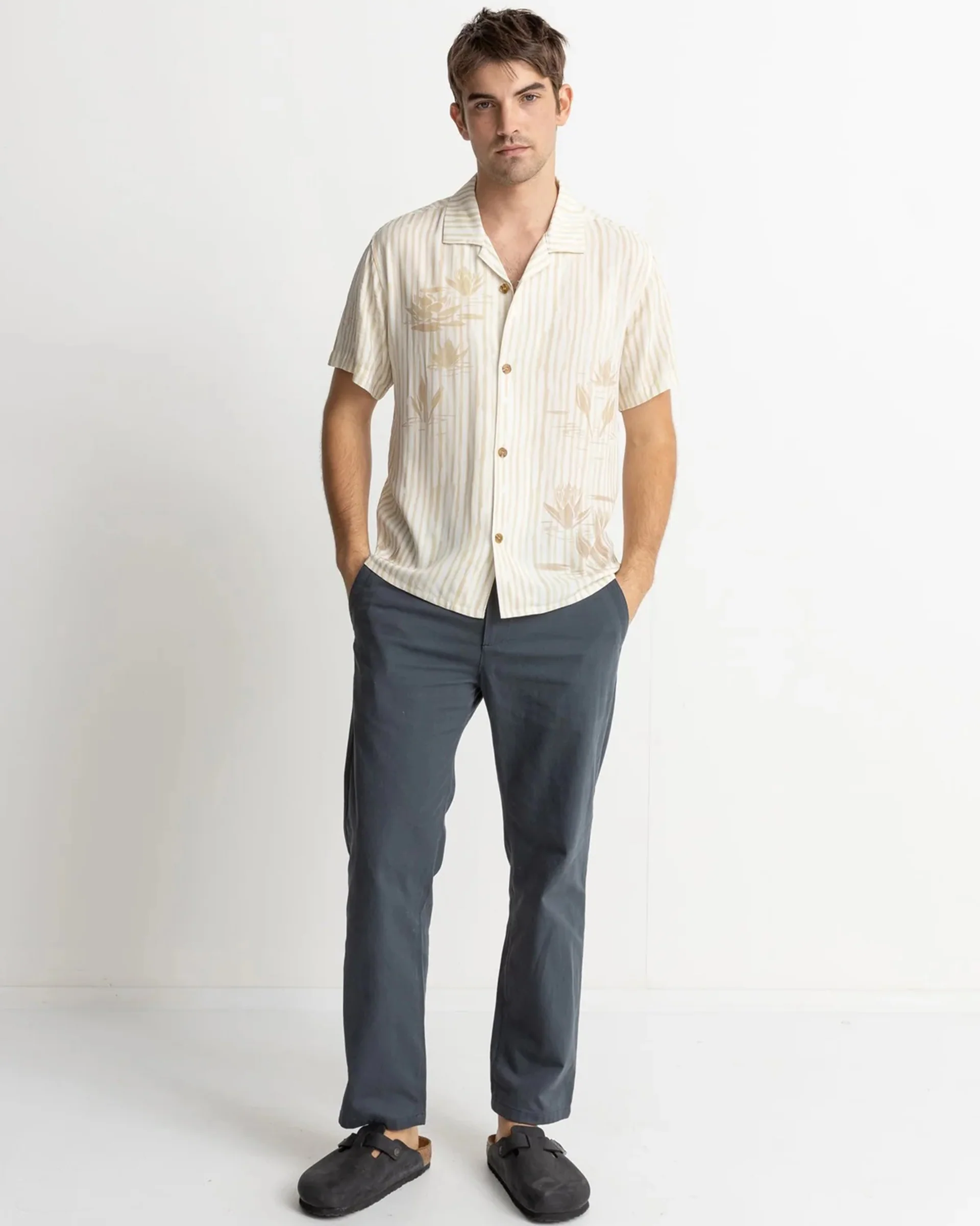 Lily Stripe Cuban S/S Shirt - Image 4