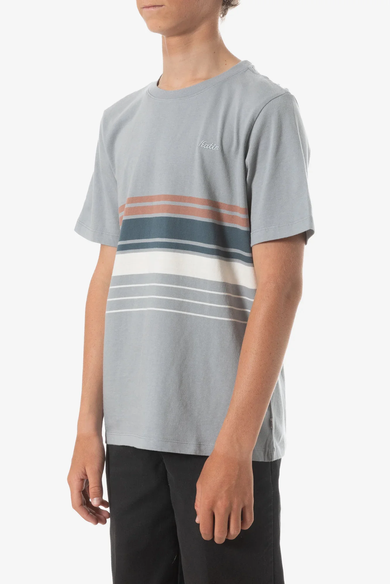 Boy's (8-16) Linden Stripe Tee - Image 5