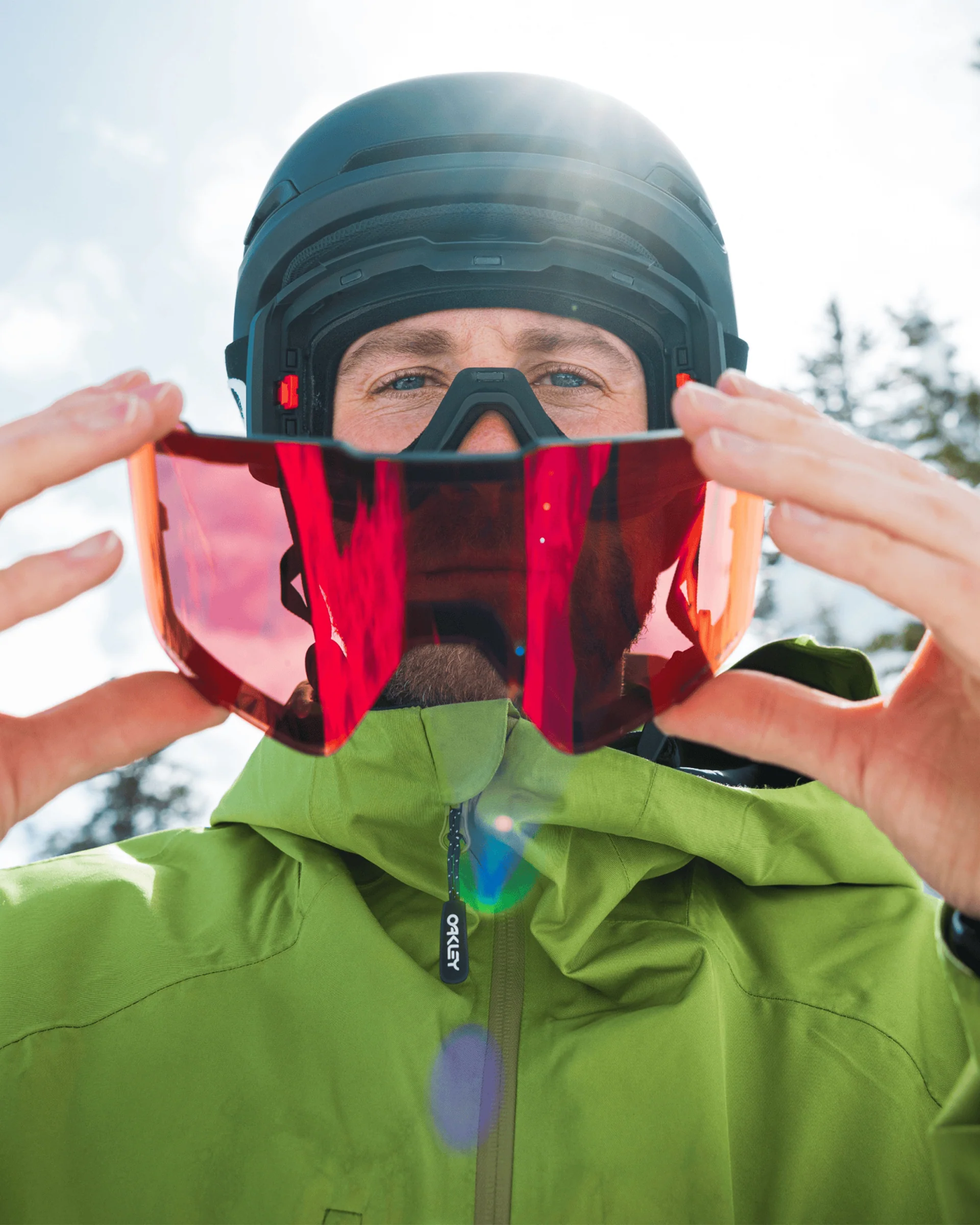 Line Miner Pro L Snow Goggles - Prizm Snow Sapphire Iridium Lenses/Matte White Strap - Image 7