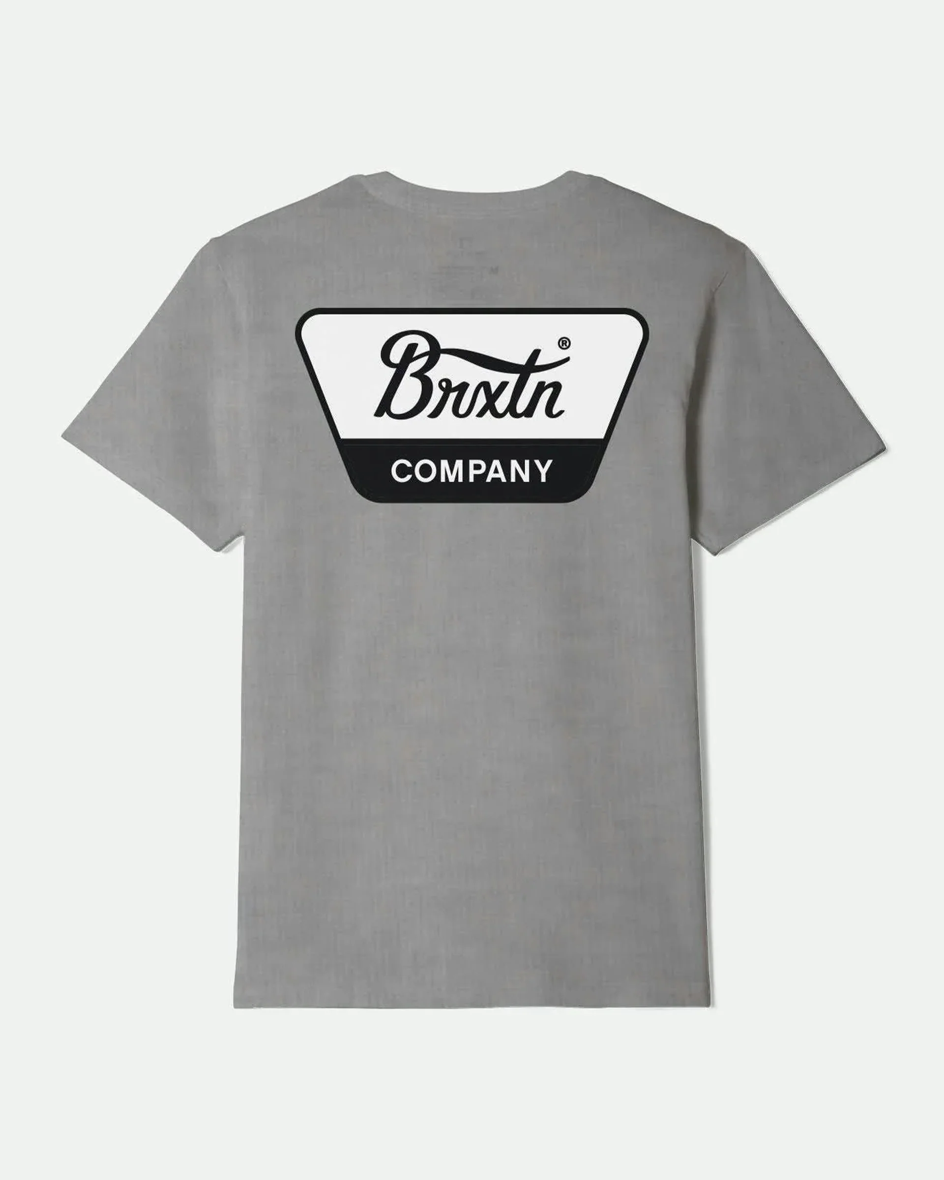 Linwood S/S Standard T-Shirt - Heather Grey/Off White/Black