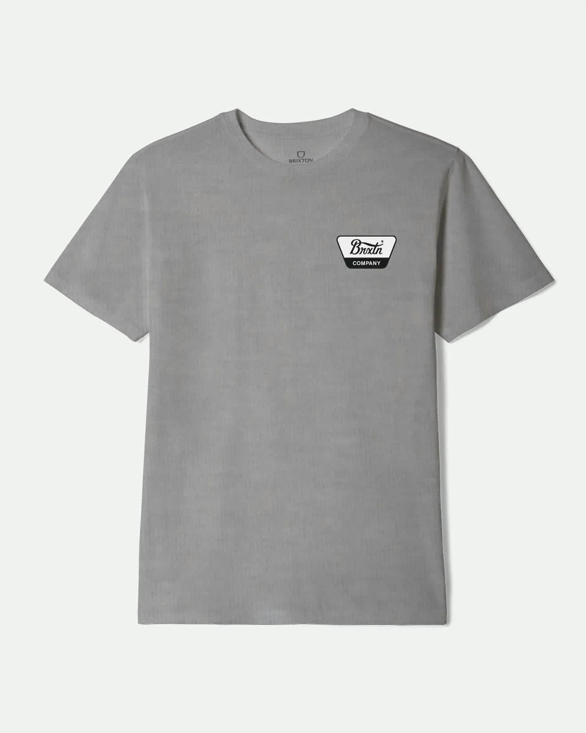 Linwood S/S Standard T-Shirt - Heather Grey/Off White/Black - Image 2