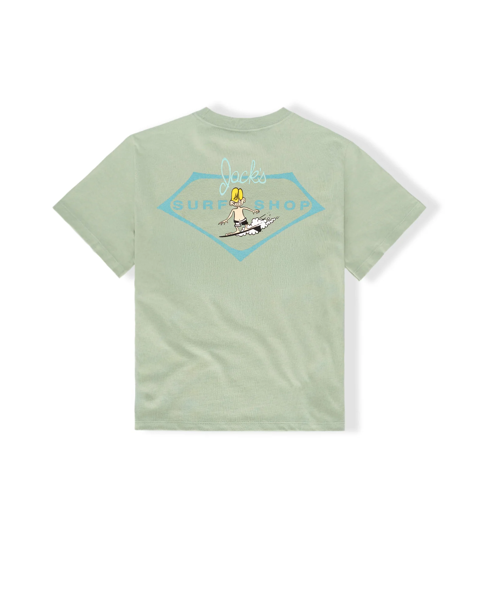 Little Dude 2 S/S Tee - Sage