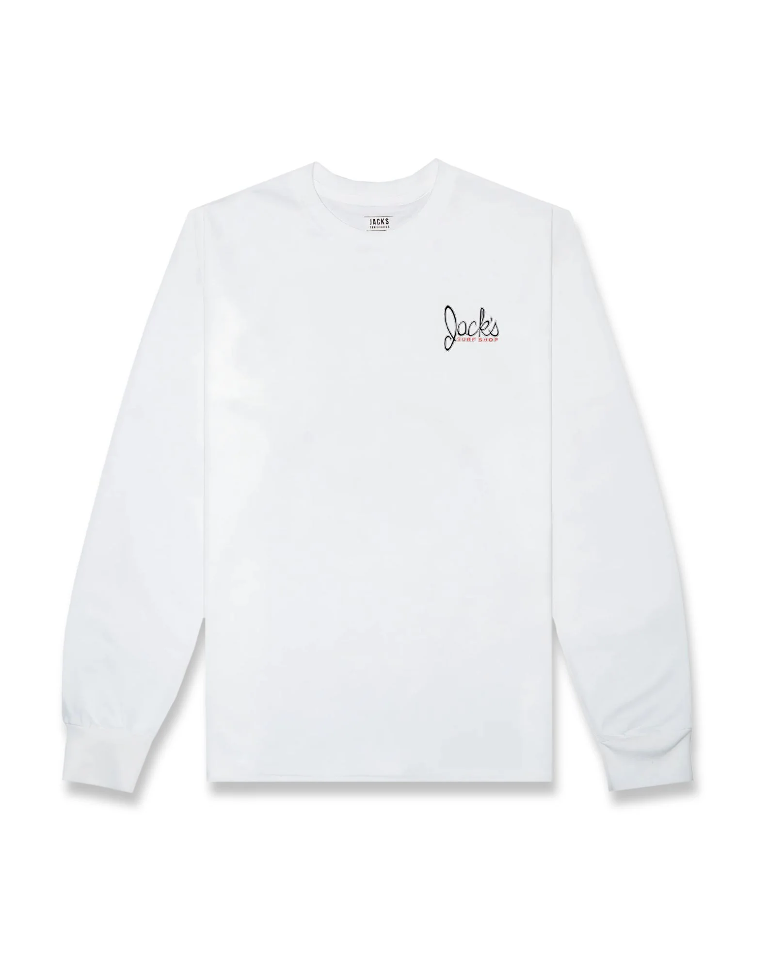 Little Dude Classic Long Sleeve Tee - White - Image 2