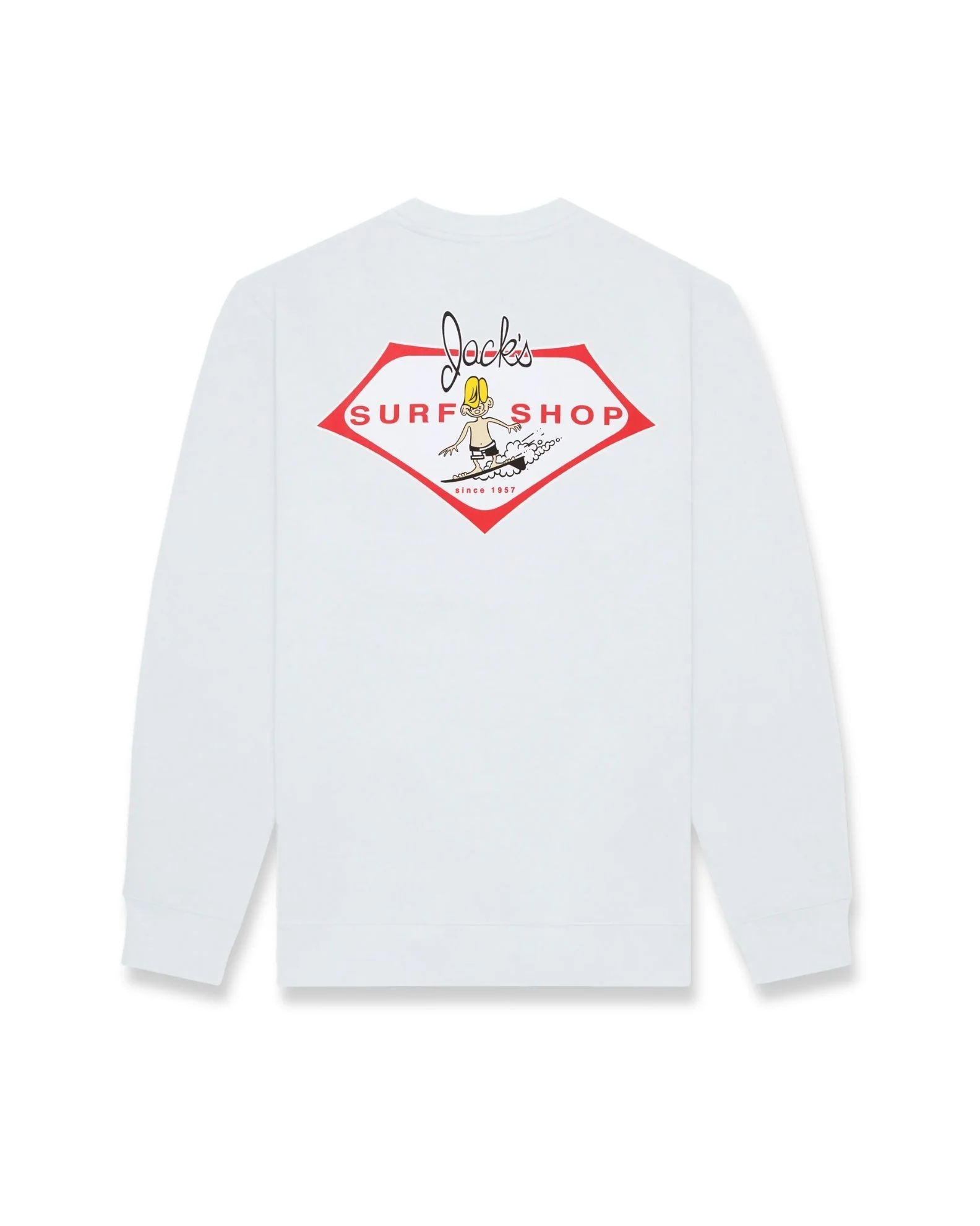 Little Dude Summer Series Crewneck Sweatshirt 26' - White