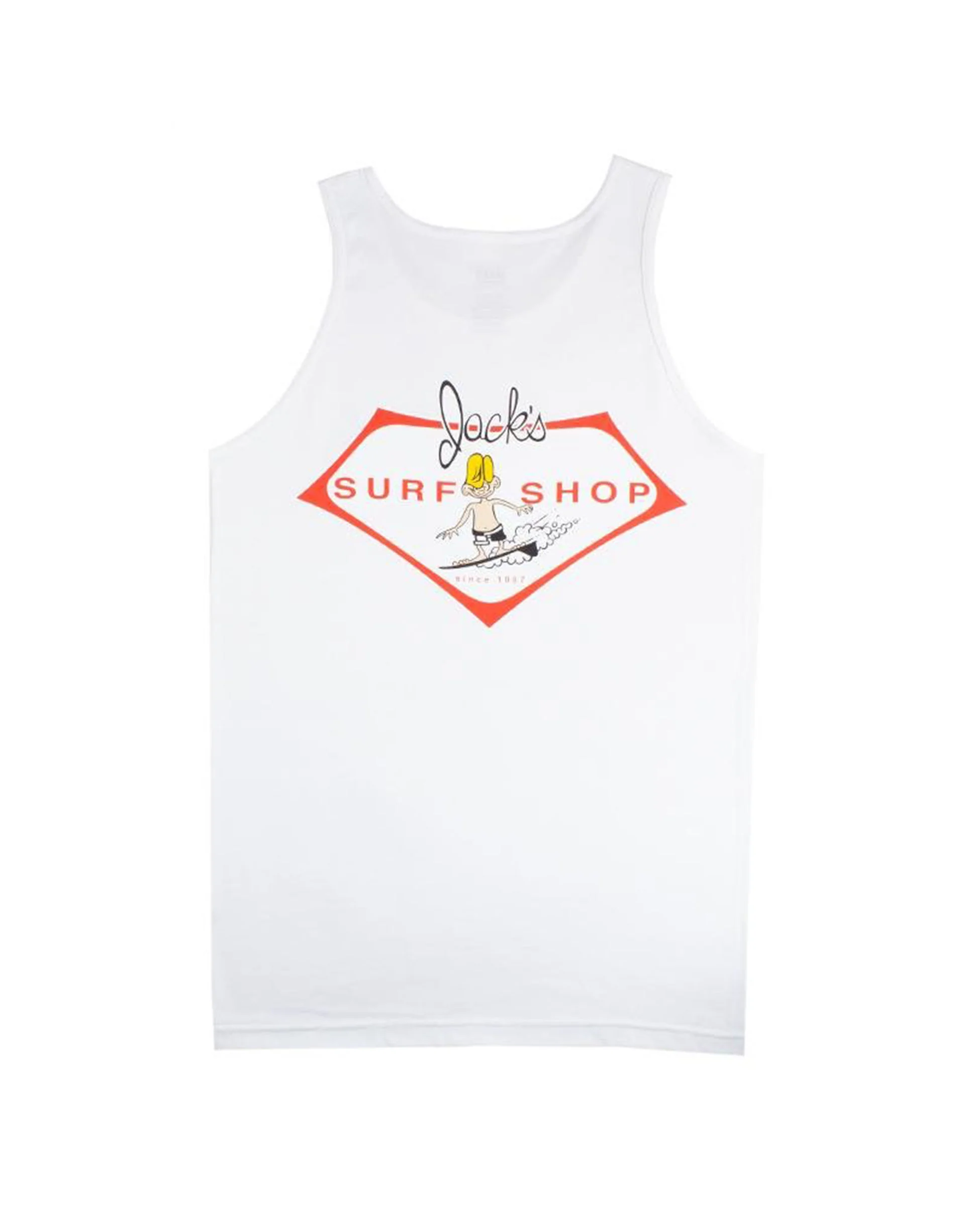 Little Dude Tank Top - White