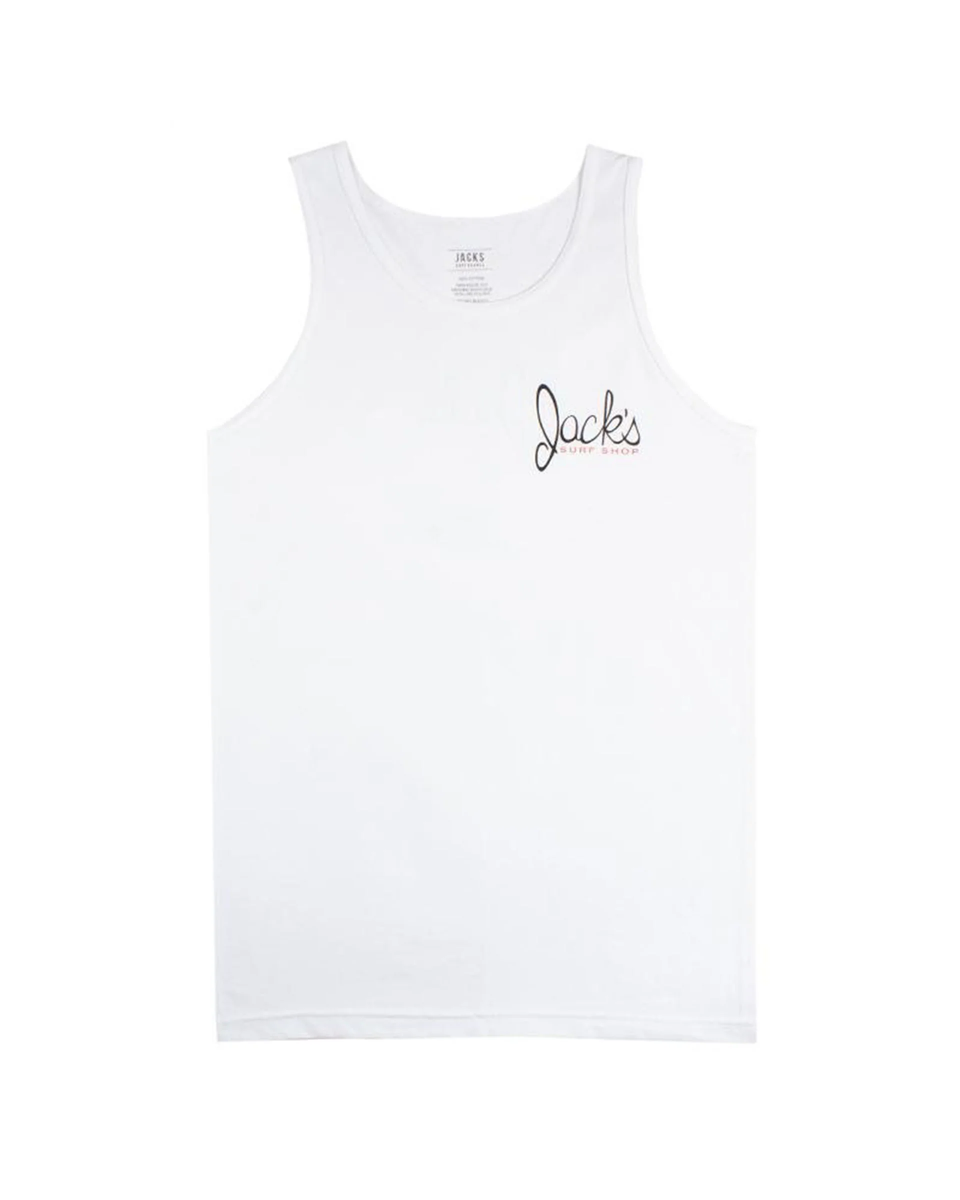 Little Dude Tank Top - White - Image 2