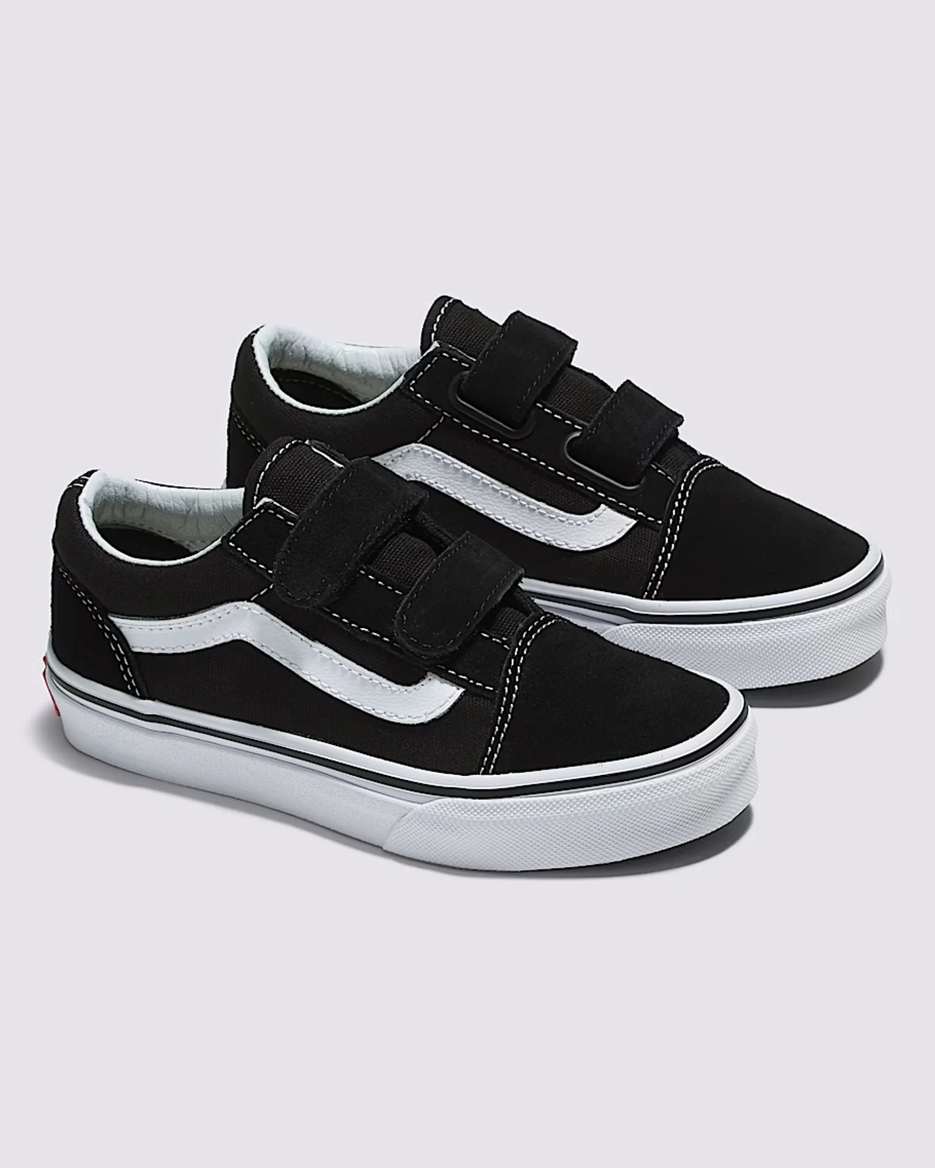 Little Kids Old Skool V Shoe - Black/White - Image 3