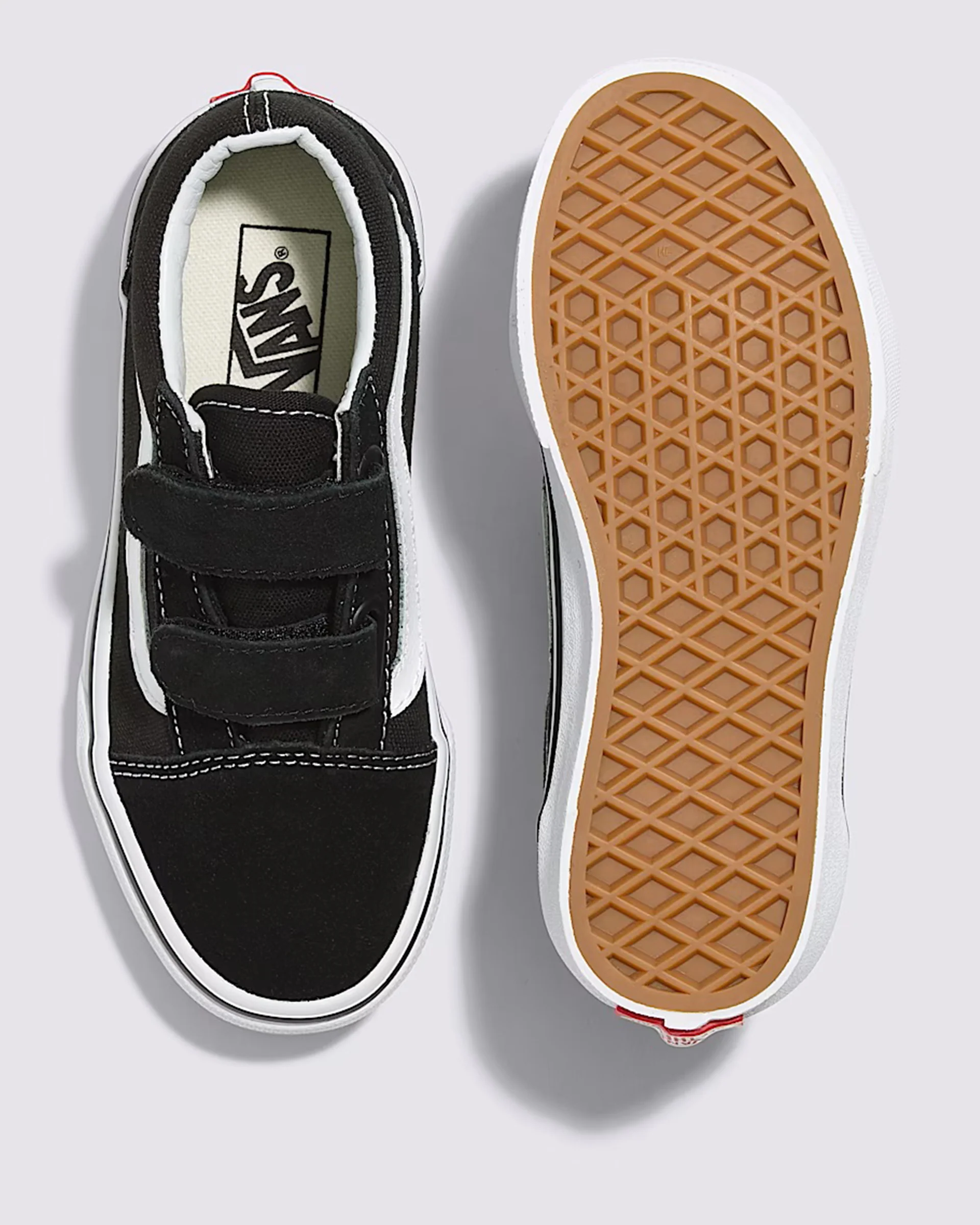 Little Kids Old Skool V Shoe - Black/White - Image 4