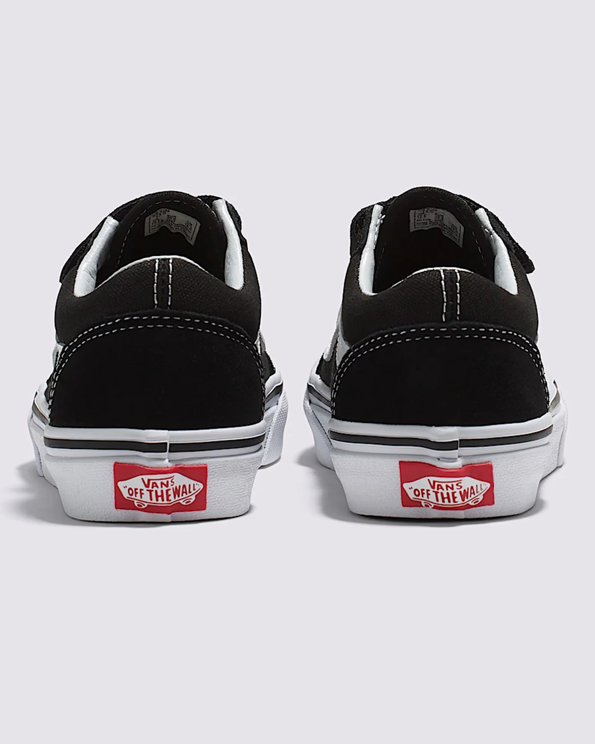 Little Kids Old Skool V Shoe - Black/White - Image 5