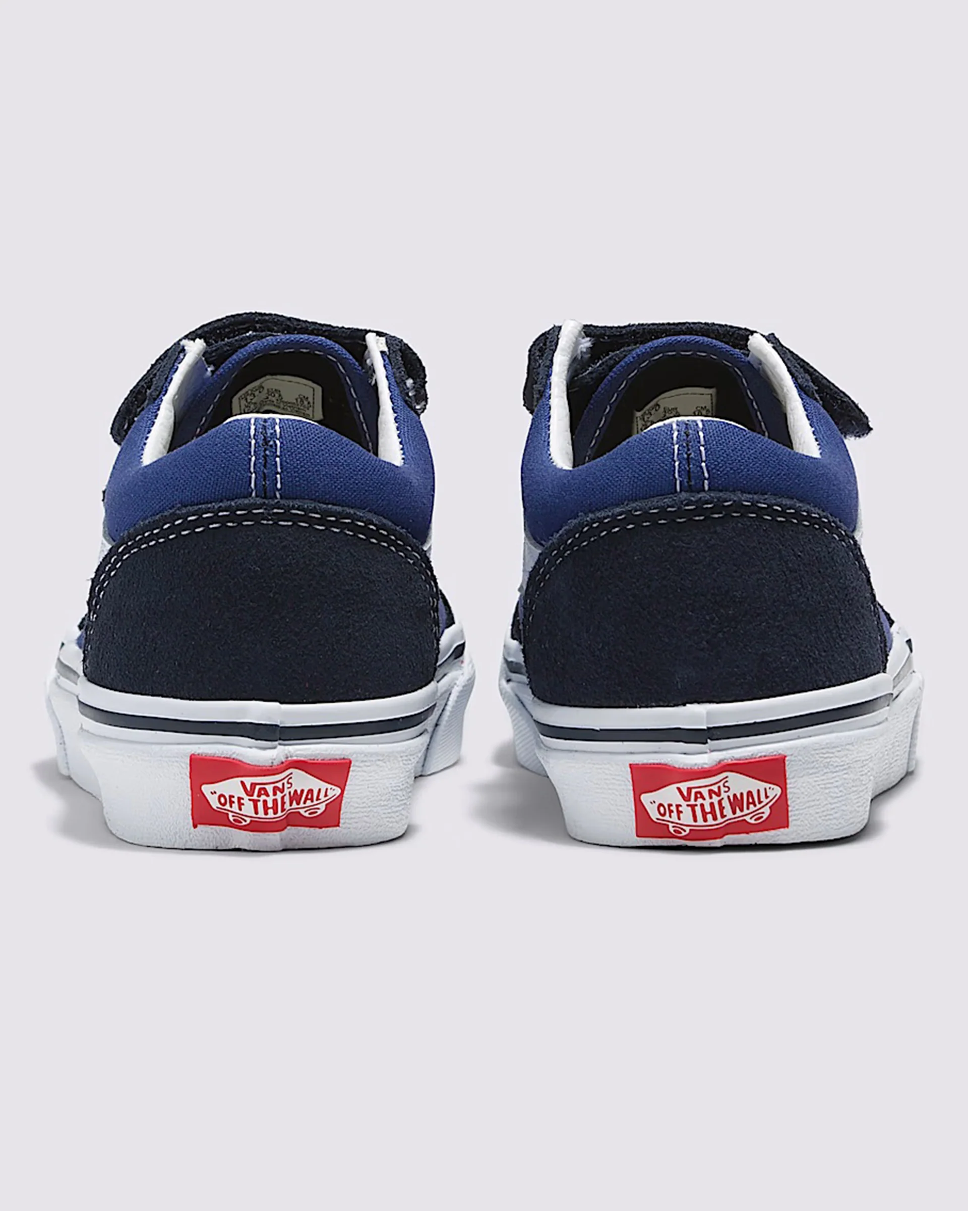 Little Kids Old Skool V Shoes - Navy/True White - Image 4