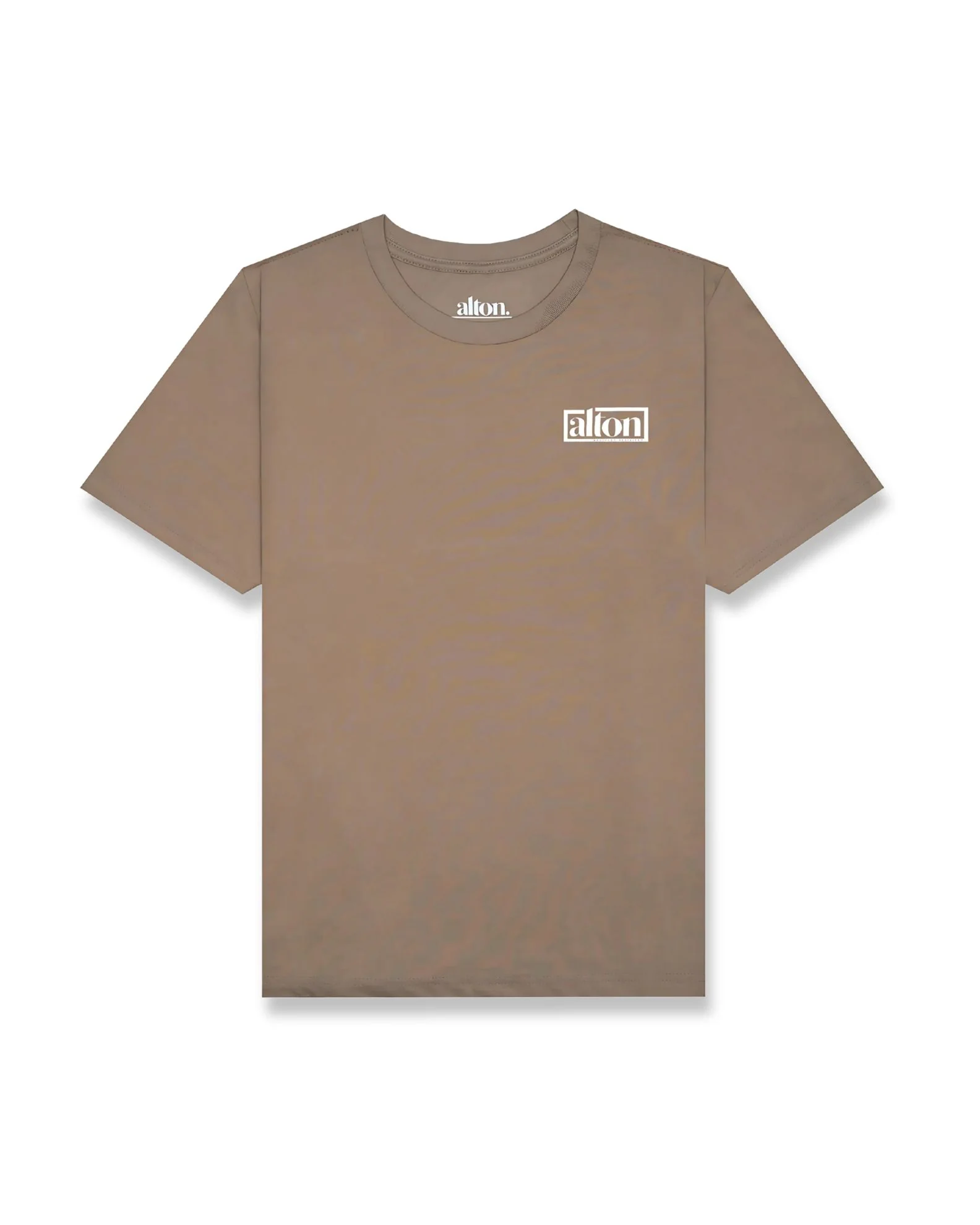 Logo box S/S Tee - Brown - Image 2