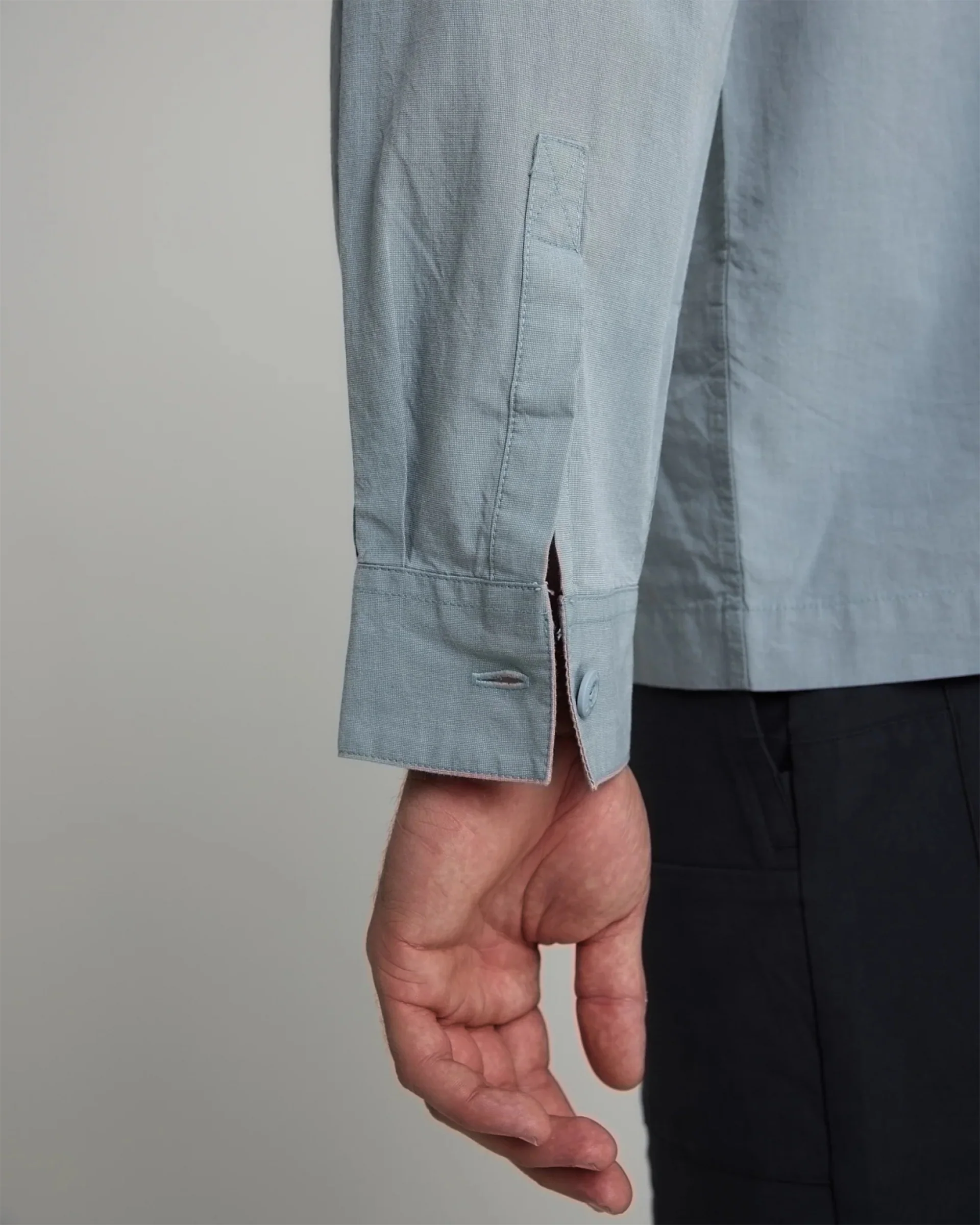 Long Sleeve Service Shirt - Stormy Sea - Image 7