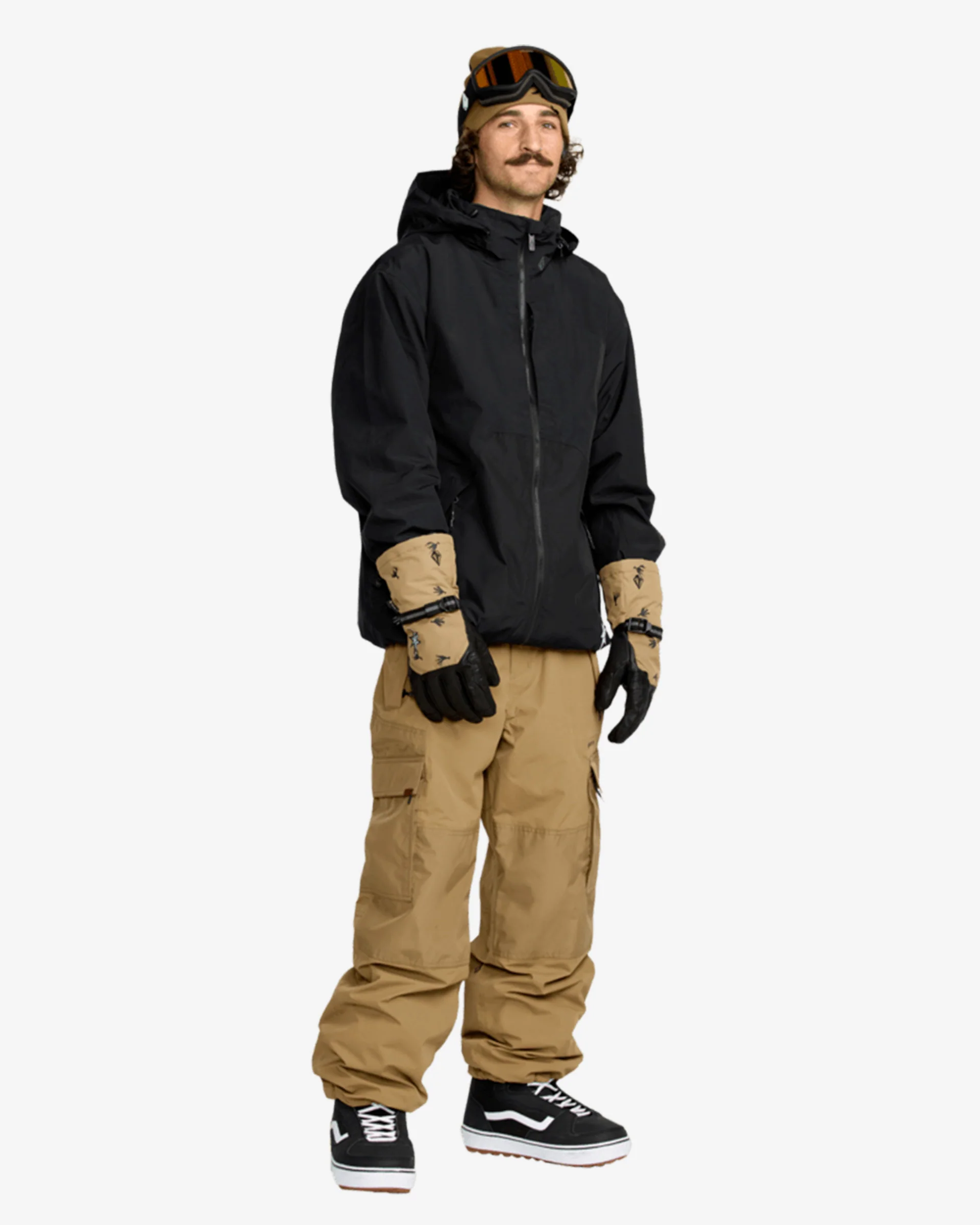 Longo Gore-Tex Snow Jacket - Black - Image 3