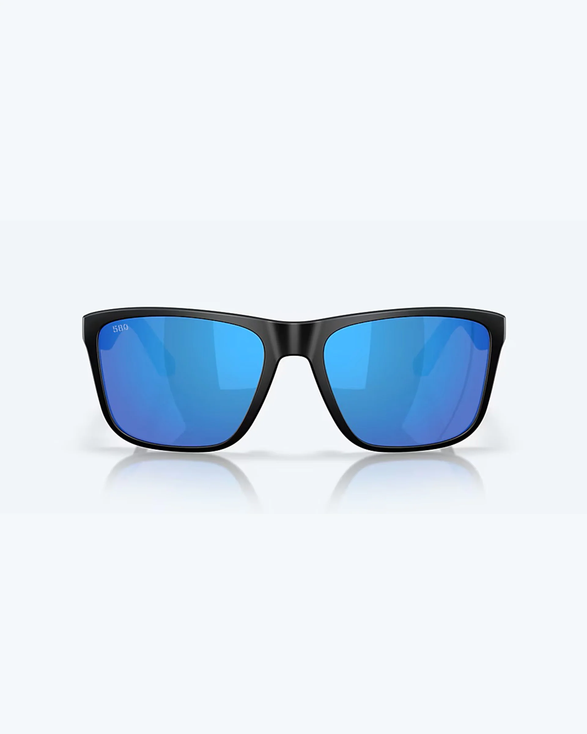Los Alijos Polarized Sunglasses - Matte Black / Blue Mirror - Image 2