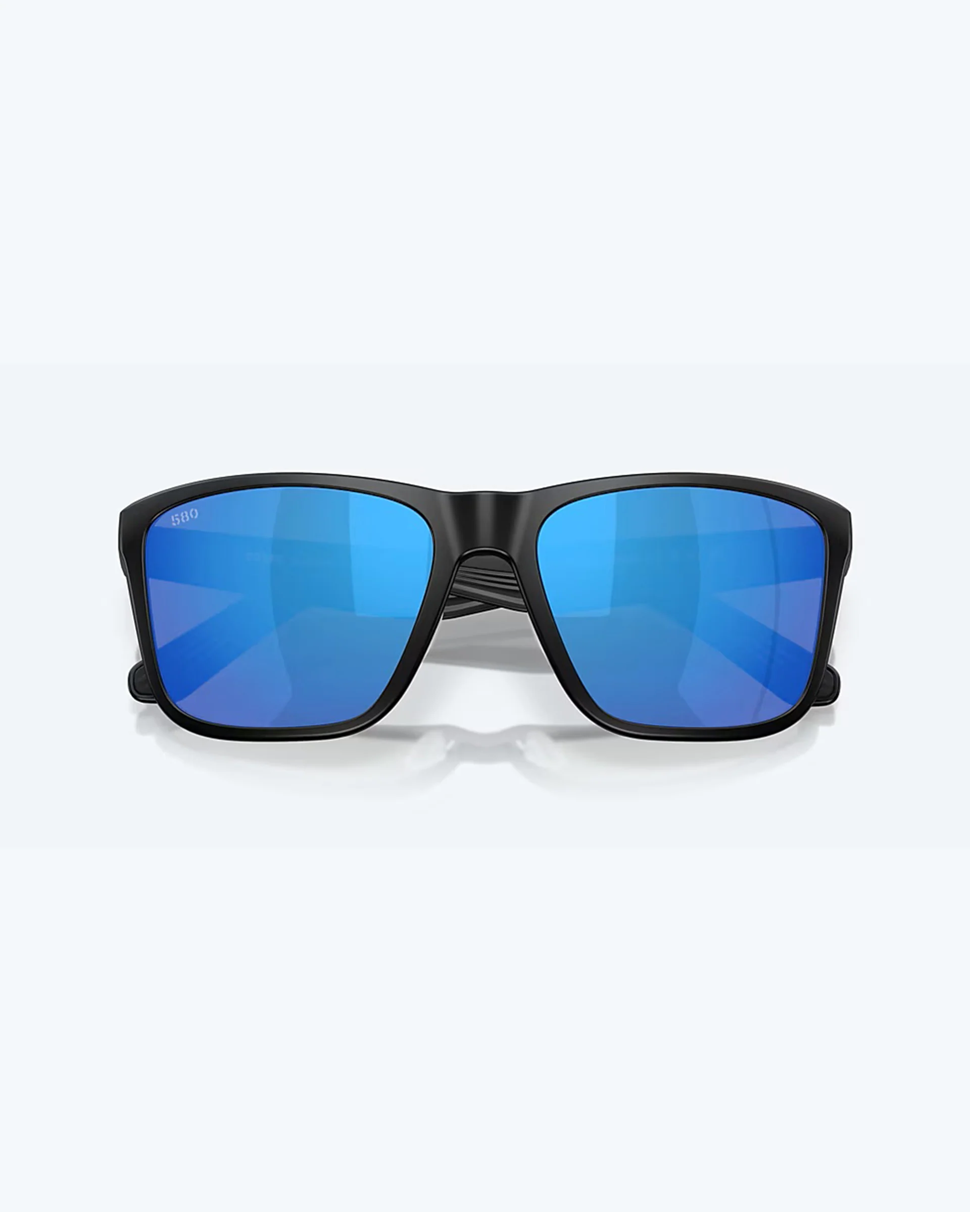 Los Alijos Polarized Sunglasses - Matte Black / Blue Mirror - Image 5