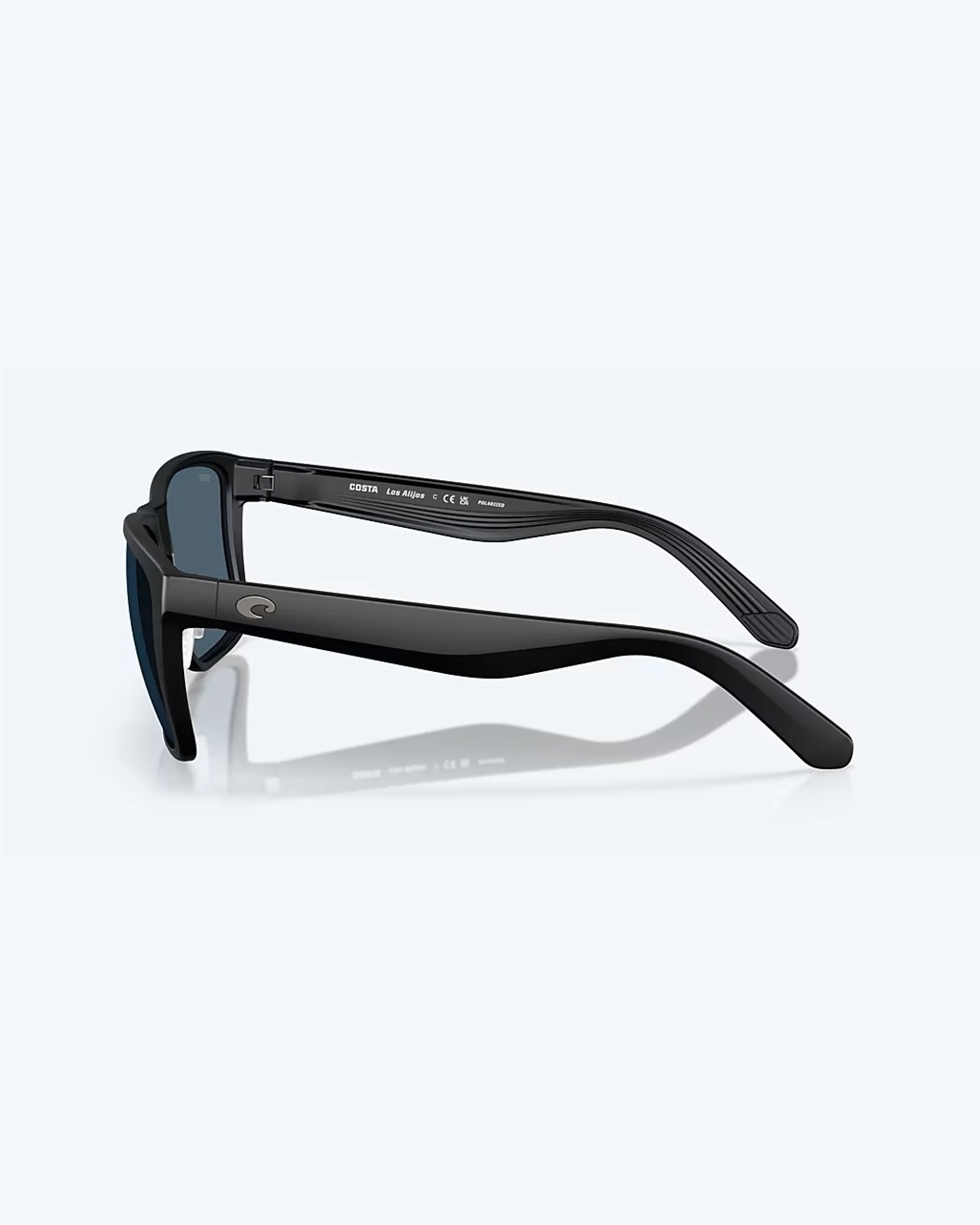 Los Alijos Polarized Sunglasses - Matte Black / Gray - Image 3