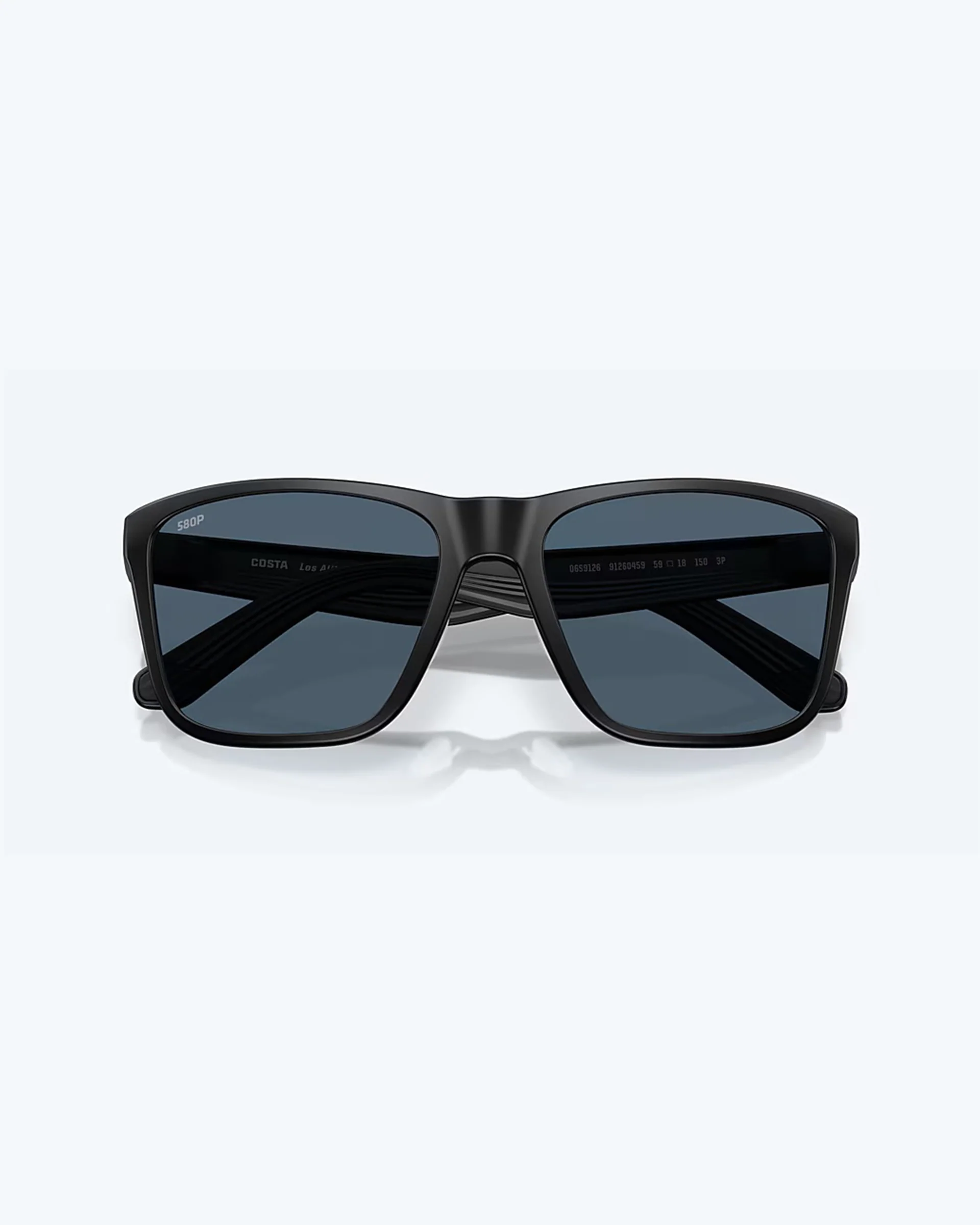 Los Alijos Polarized Sunglasses - Matte Black / Gray - Image 5
