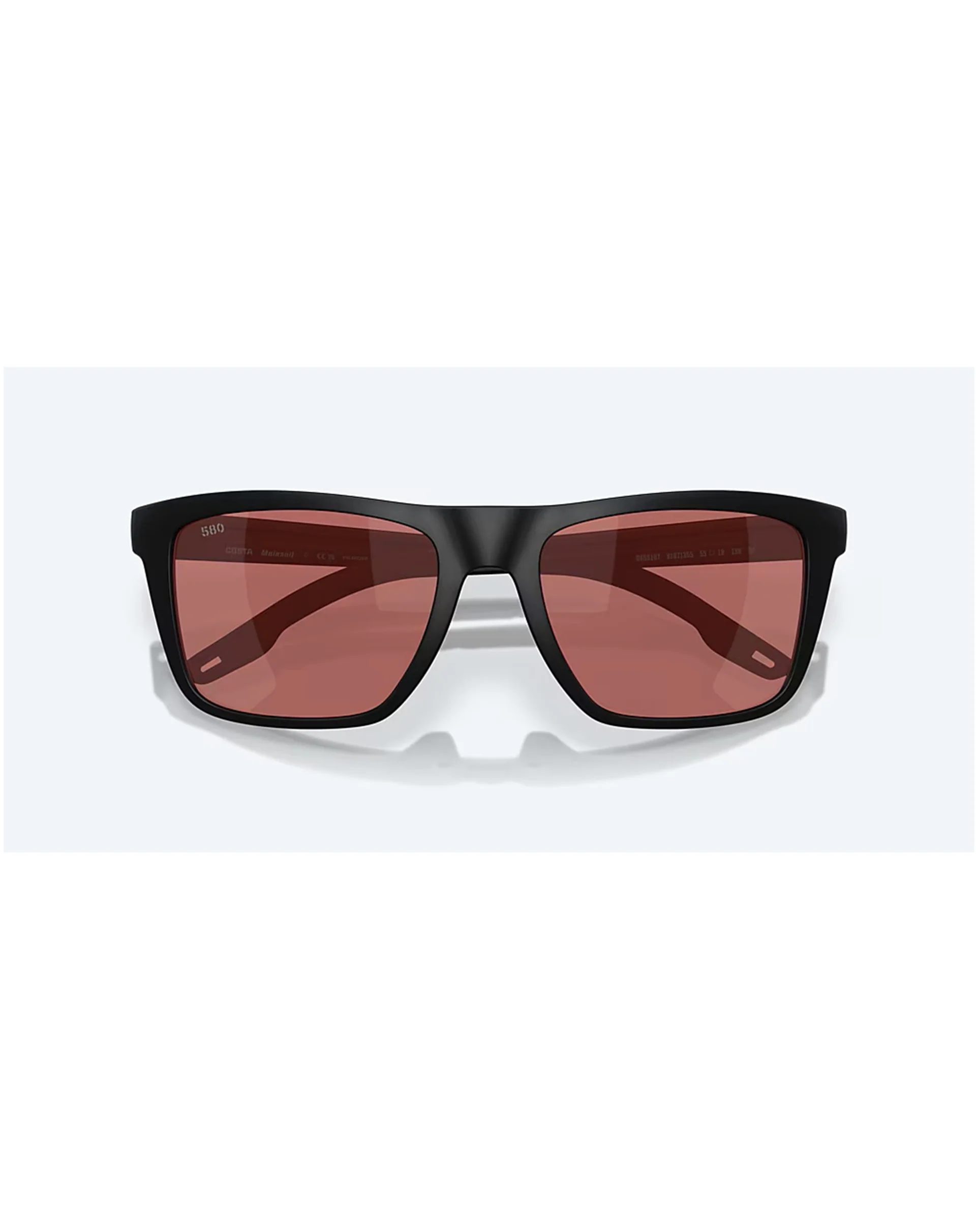 Mainsail Polarized Sunglasses - Matte Black / Rose - Image 5